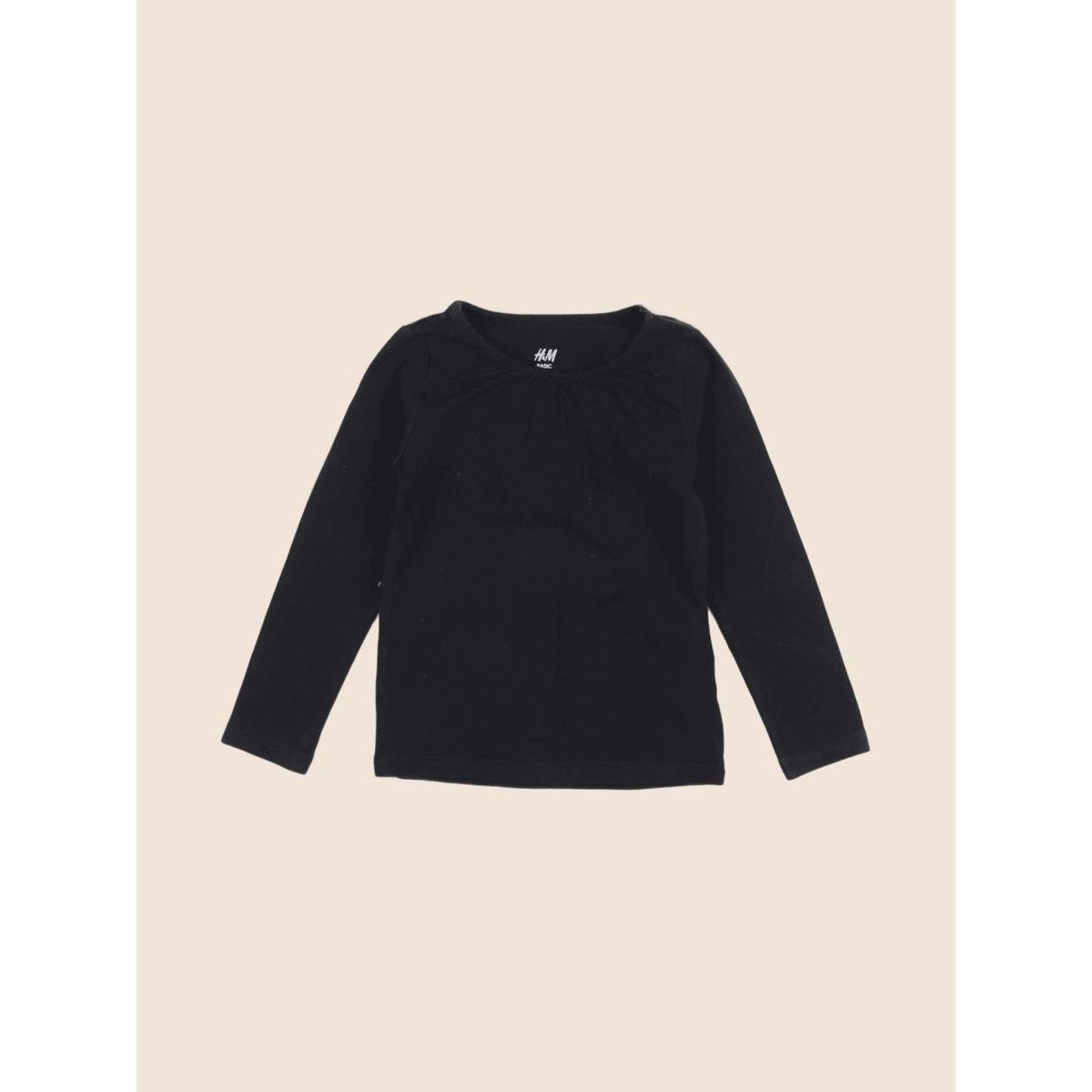 Tee-shirt - Etat satisfaisant noir, H&M