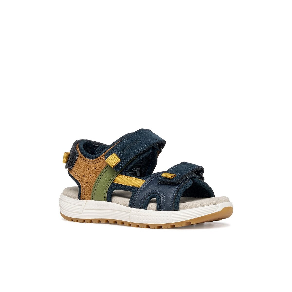 Sandales ALBEN bleu/moutarde, GEOX