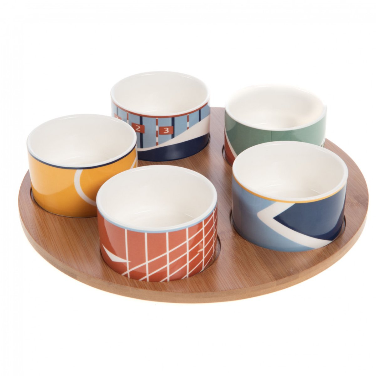 Coffret apéritif 5 bols Joe - JOE multicolore, AMADEUS