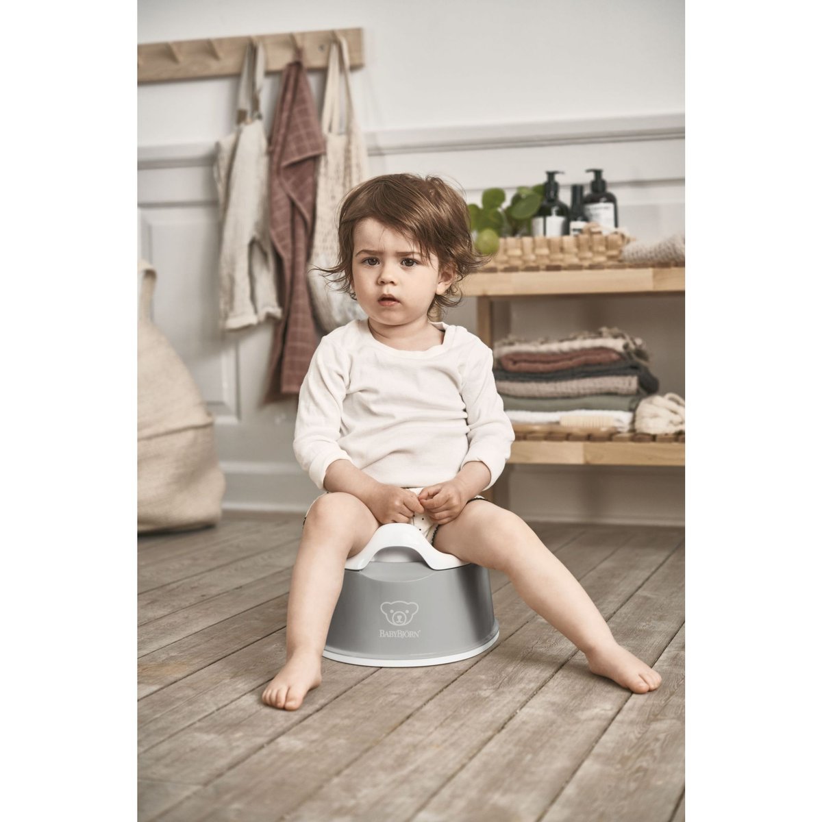 Pot Smart gris/blanc, BABYBJORN