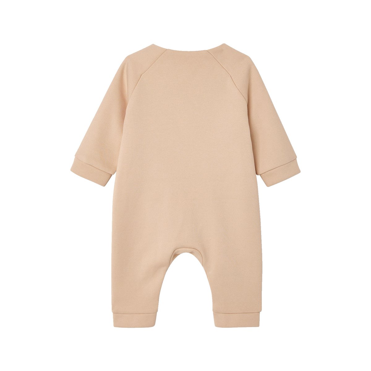 Combinaison manches longues beige, VERTBAUDET