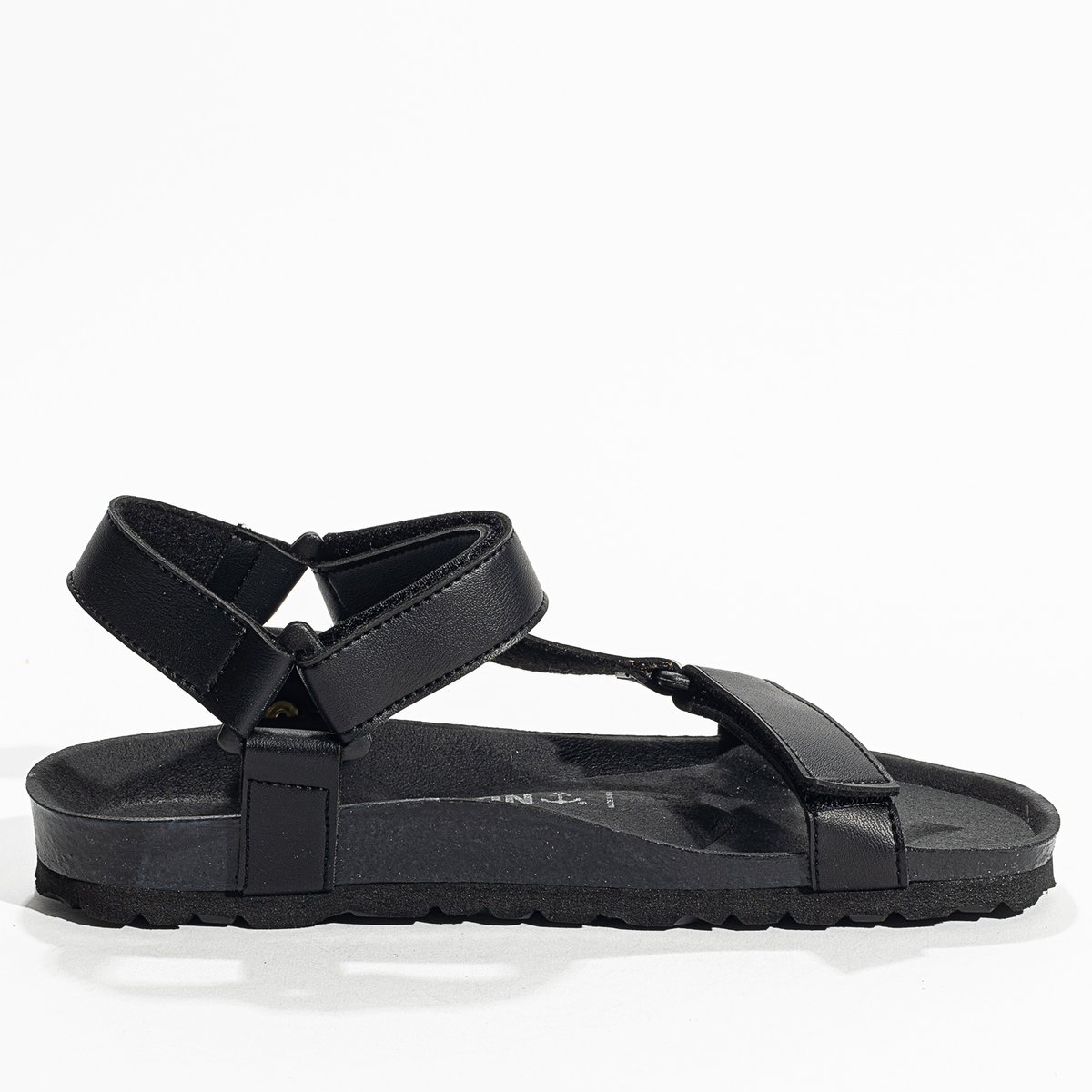 Sandales Vegan RIGONI noir, BAYTON