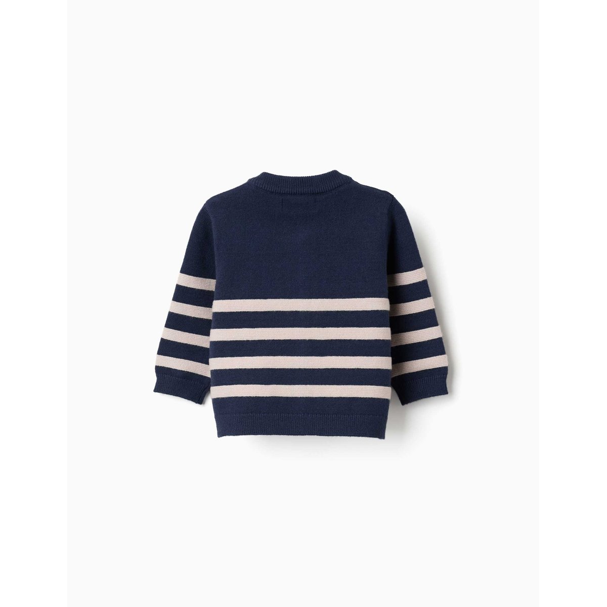Cardigan en maille à rayures bleu foncé, ZIPPY