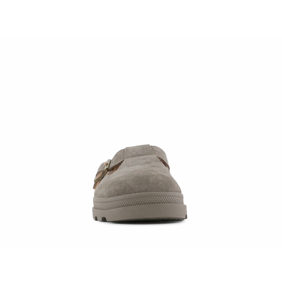 Dunelite Pyla Warm Clogs in Suede grey, PALLADIUM