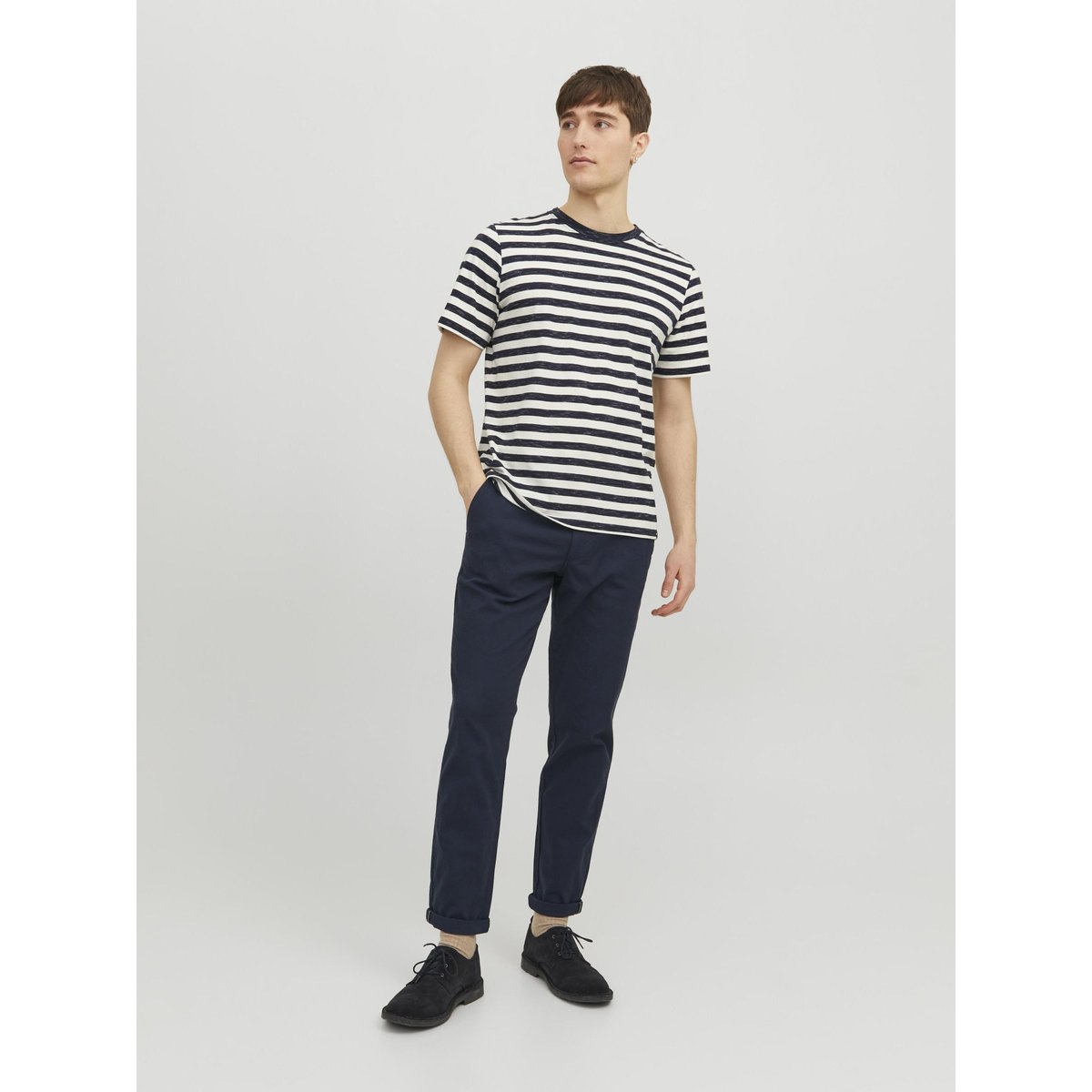 Pantalon chino, Marco bleu marine, JACK & JONES