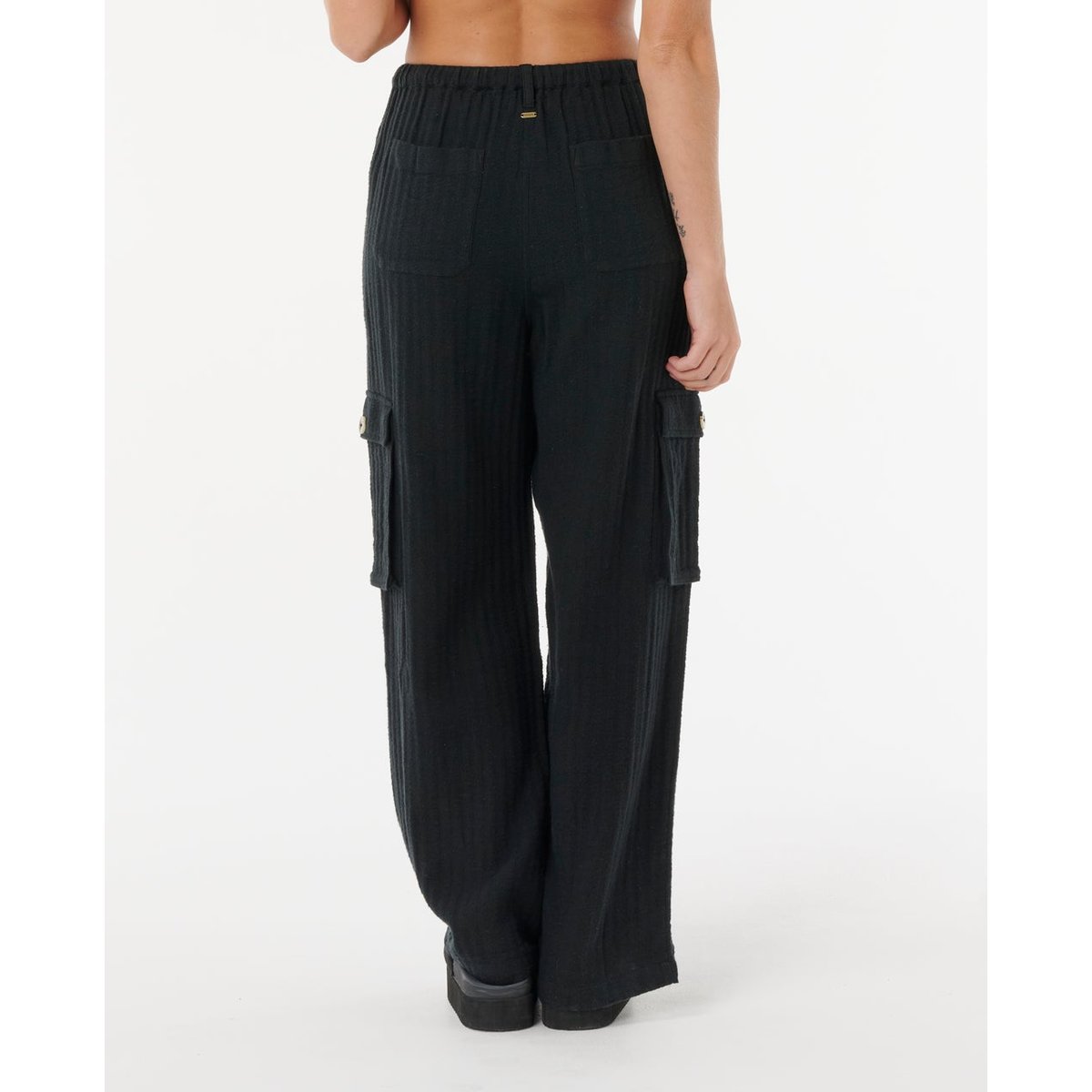 Pantalon texturé OCEANS noir délavé, RIP CURL