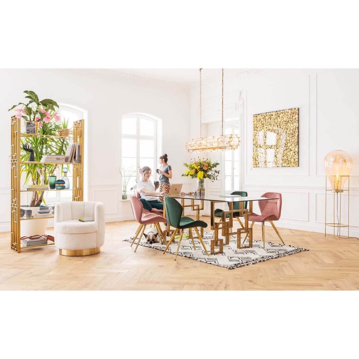 Tableau 3D fleurs marron, KARE DESIGN