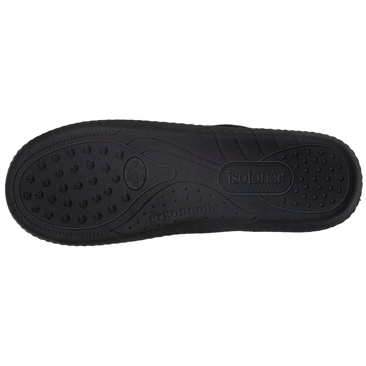Chaussons Mules noir, ISOTONER