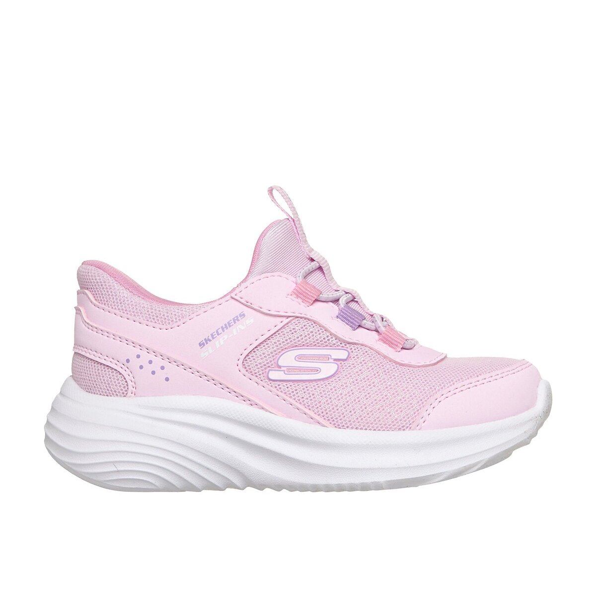 Baskets Slip-Ins: BOUNDER PRO-STEP ONE rose clair, SKECHERS