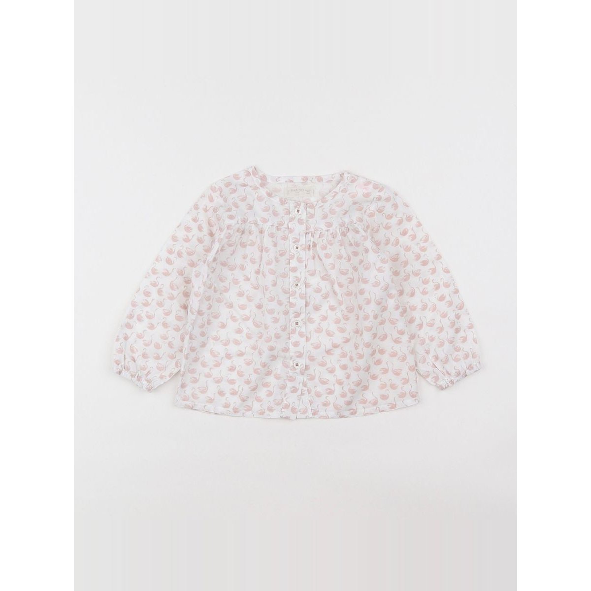 Blouse - Très bon état rose, MANGO
