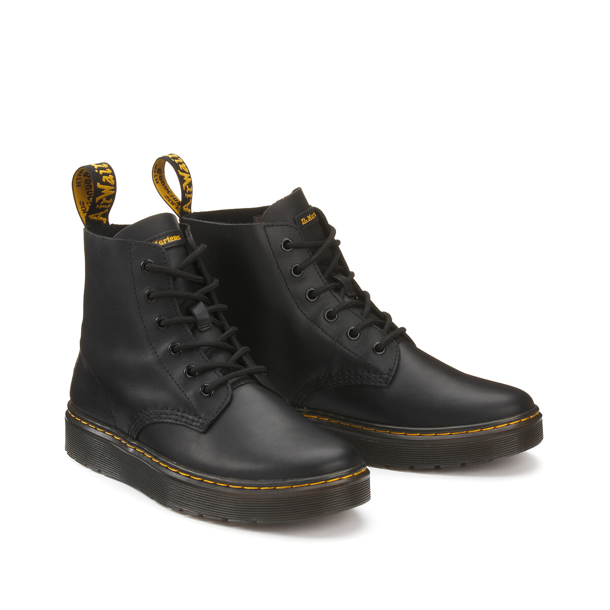 Boots cuir Lusso Thurston Chukka noir, DR. MARTENS