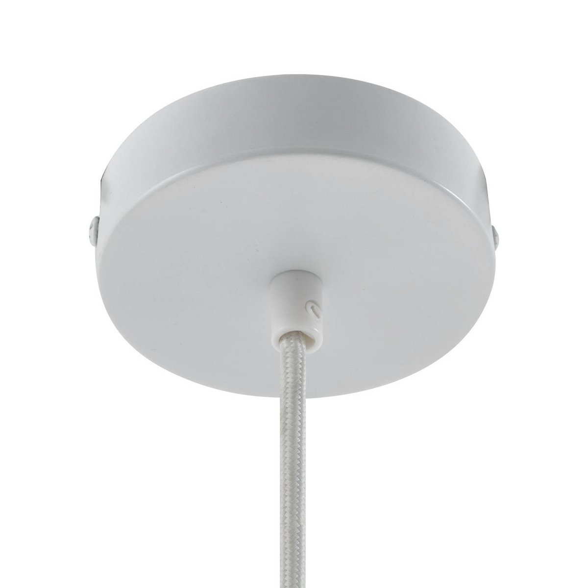 Suspension en aluminium moderne, Hattie blanc, LINDBY