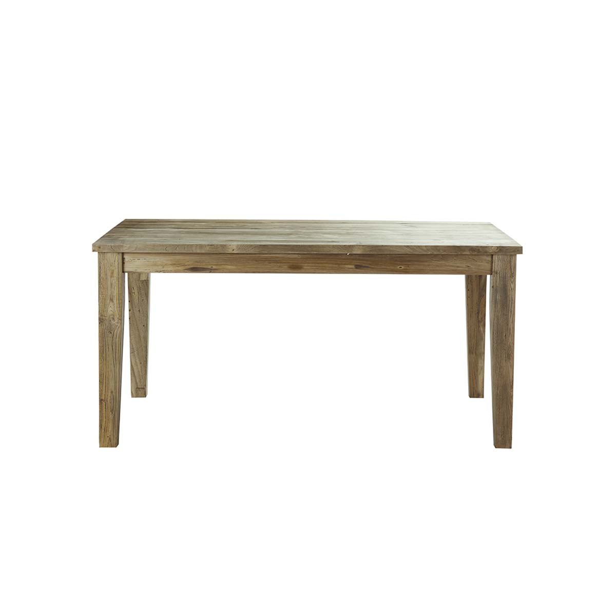 Table extensible en teck recyclé 12 pers. CARGO naturel, BERAH GETAH