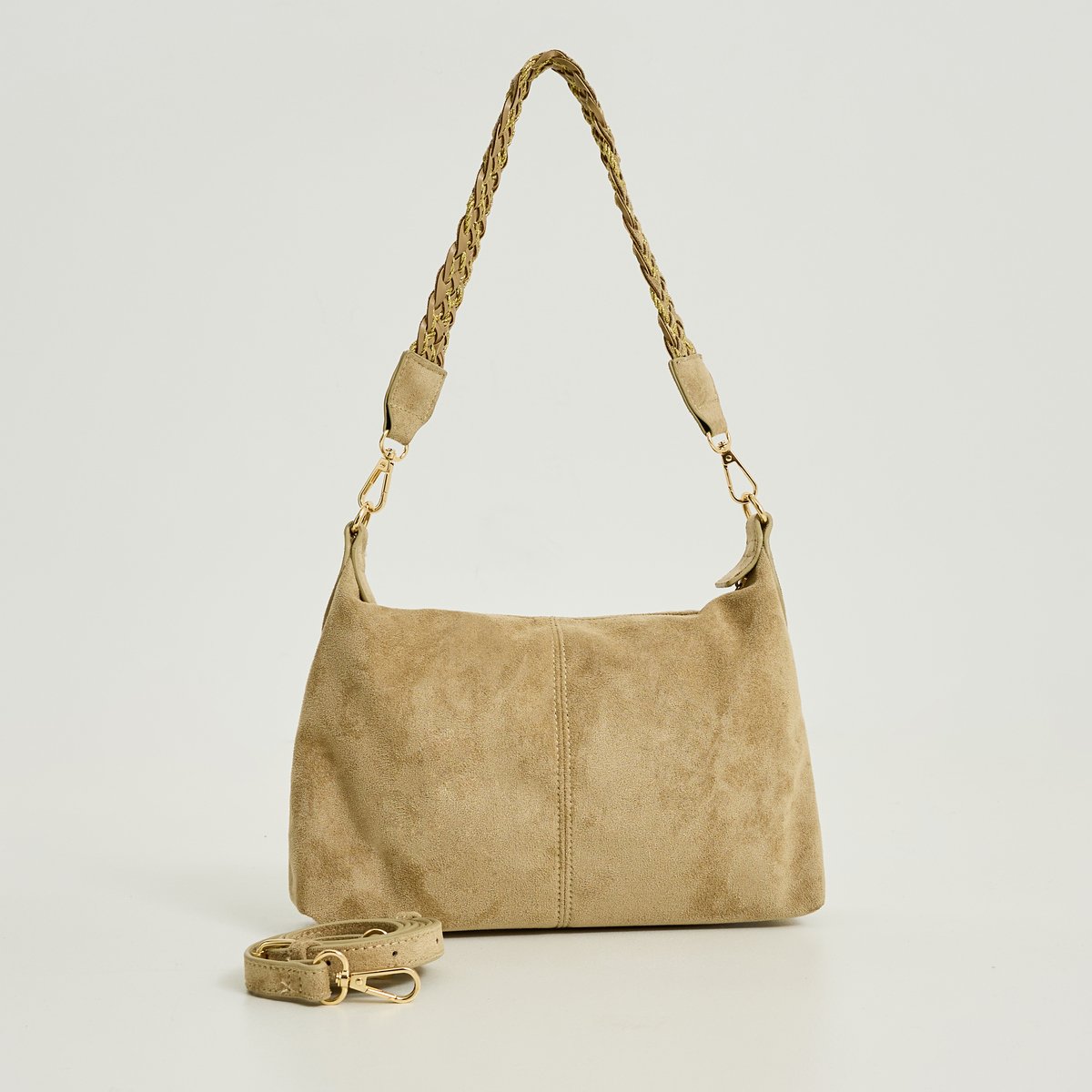 Sac porté épaule ou bandoulière marron, GRAIN DE MALICE