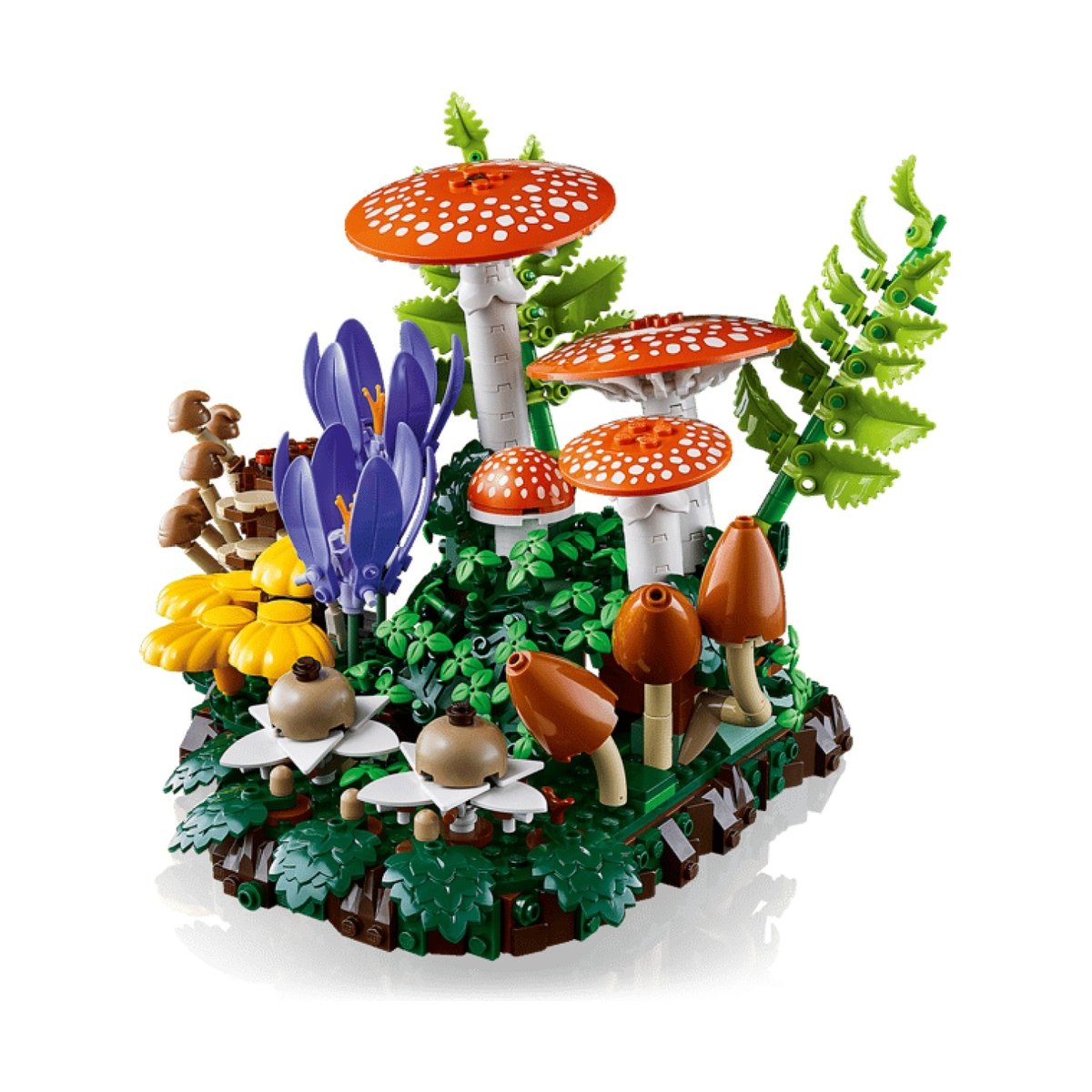 Botanicals Les champignons des bois multicolore, LEGO