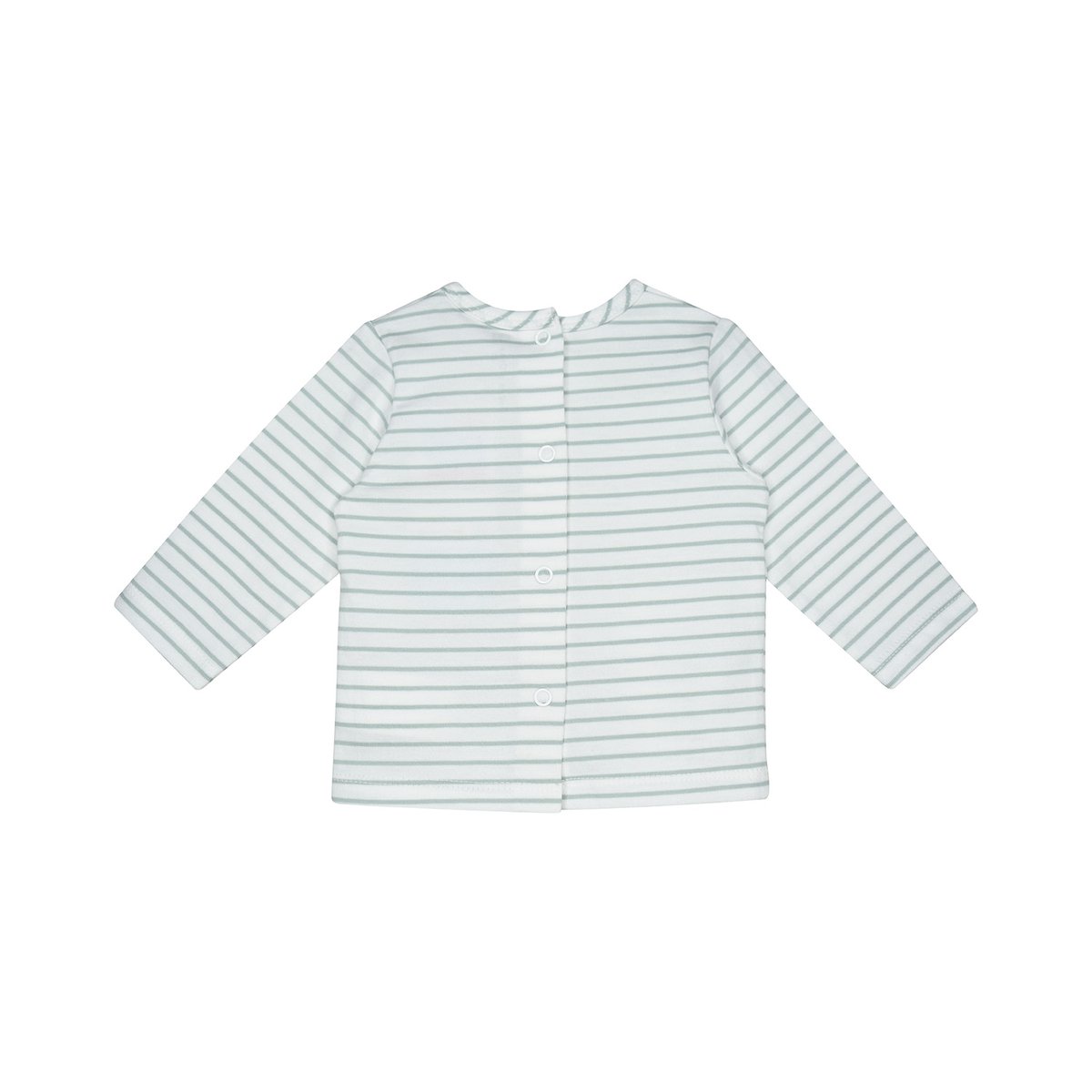 Ensemble tshirt salopette pierluigi maille long gris, SUCRE D'ORGE