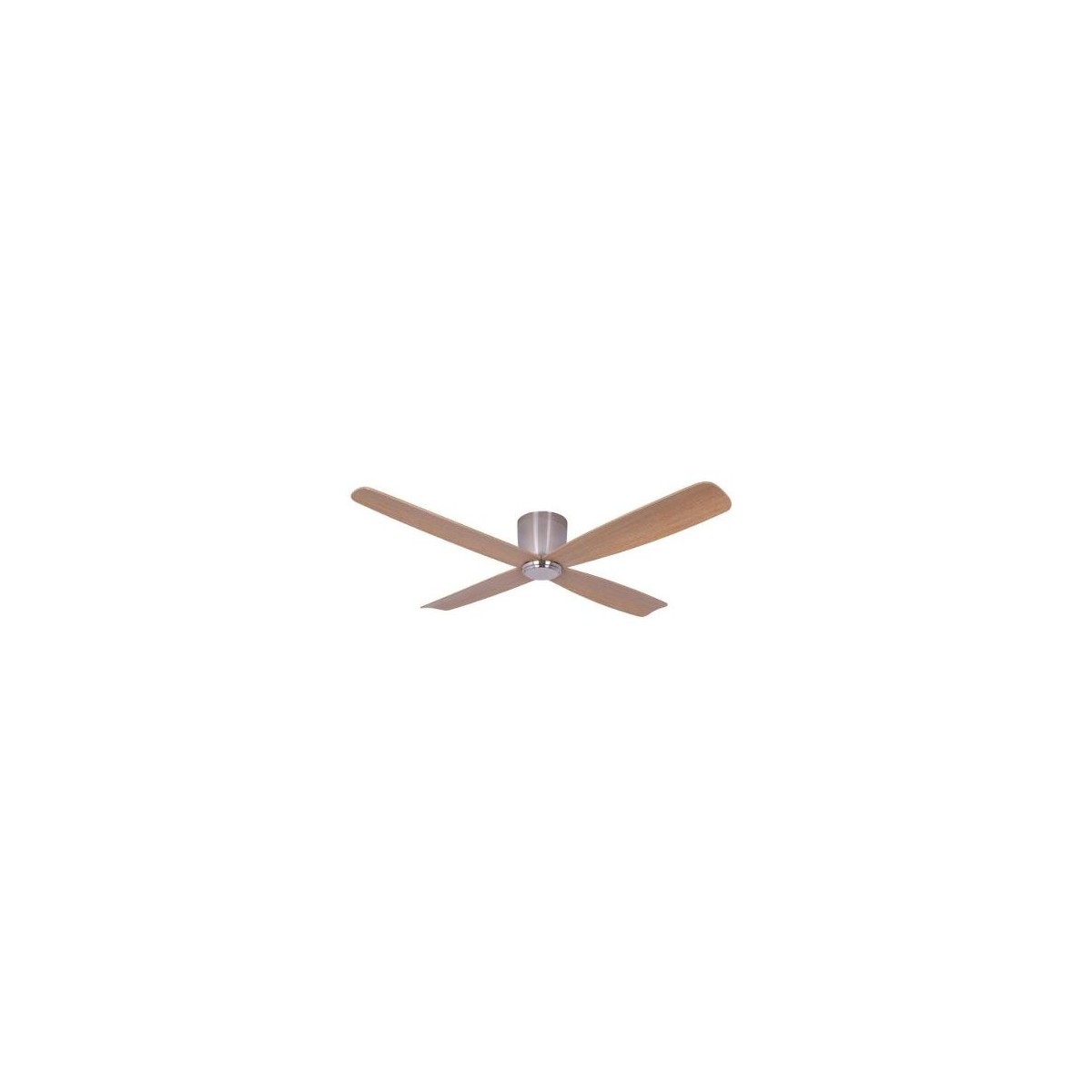 Ventilateur plafond FRASER gris - marron, BOUTICA-DESIGN