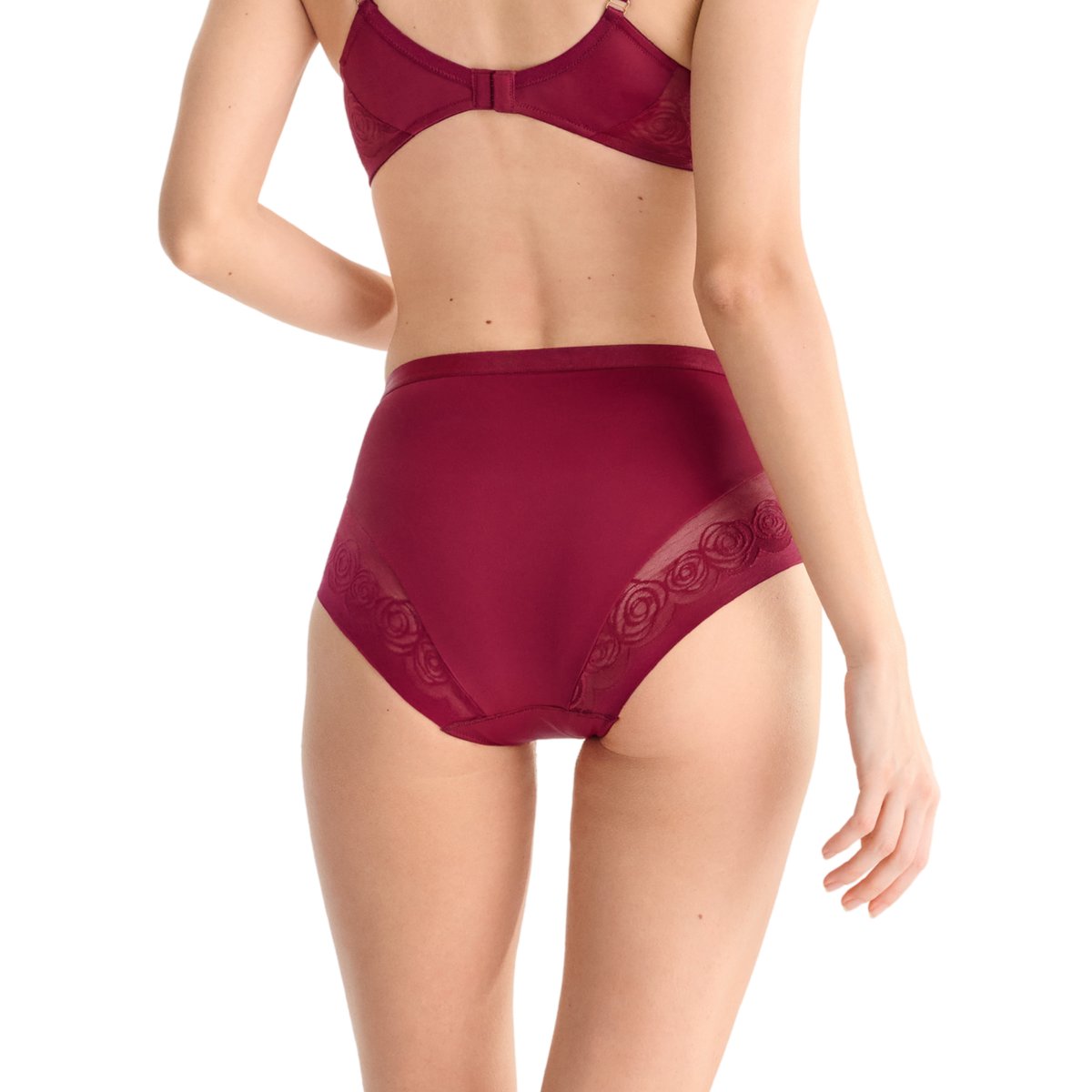 Culotte taille haute RUBY rouge, LISCA