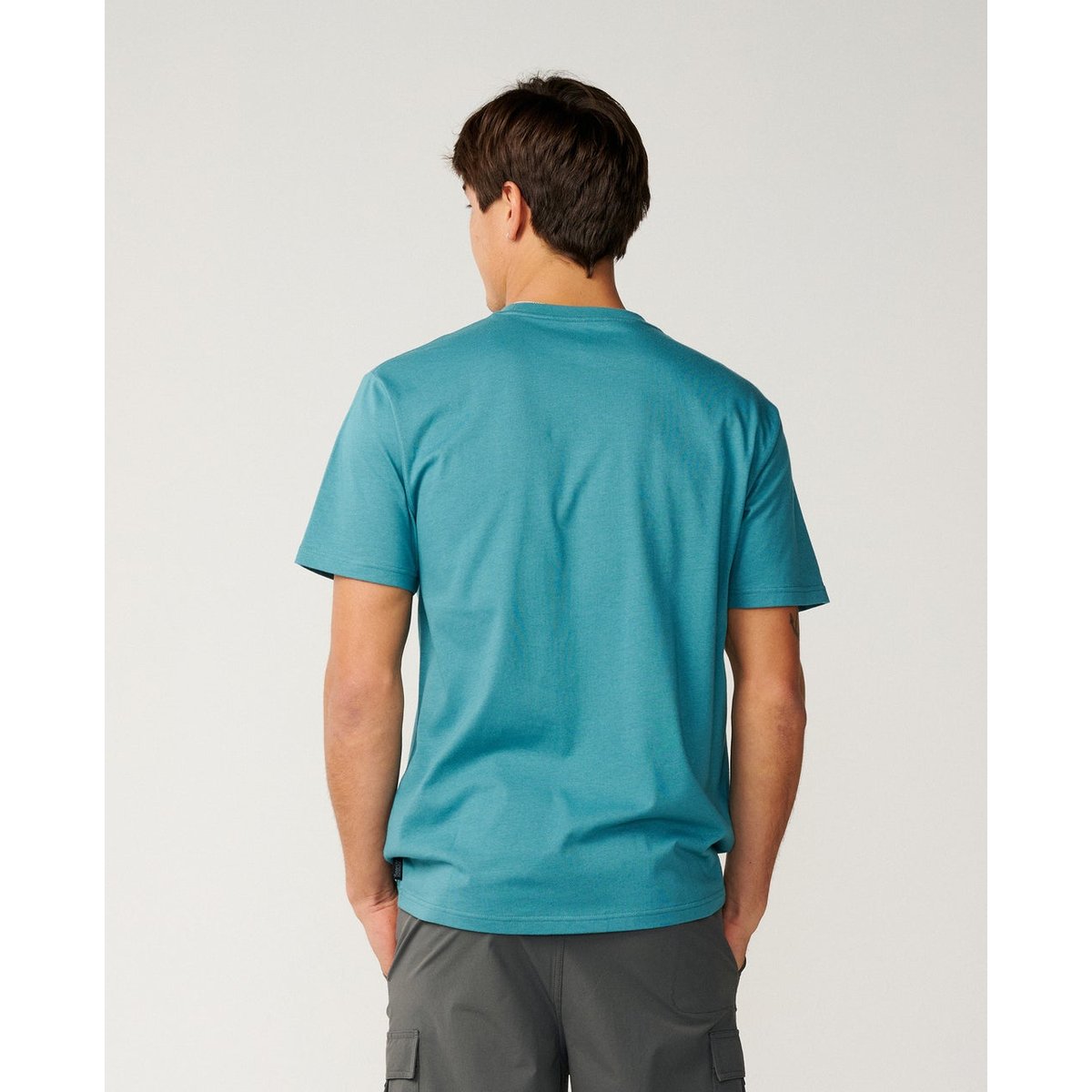 T-shirt relax SEARCH SERIES VAPORCOOL Embroid dusty jade, RIP CURL