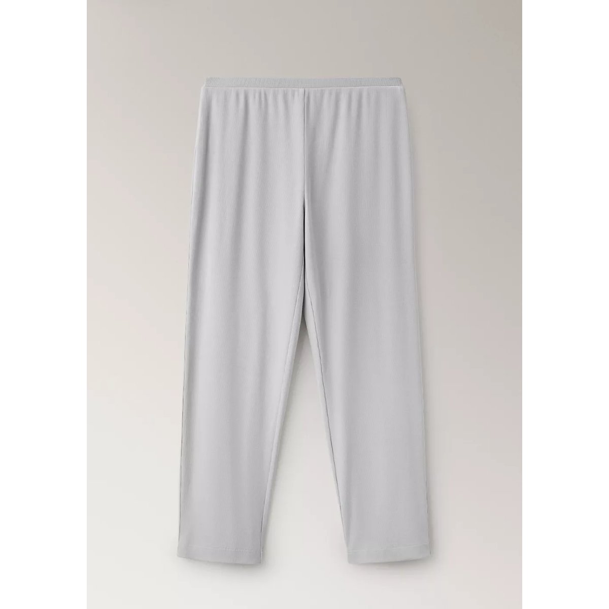 Pantalon de pyjama taille élastique gris, MANGO