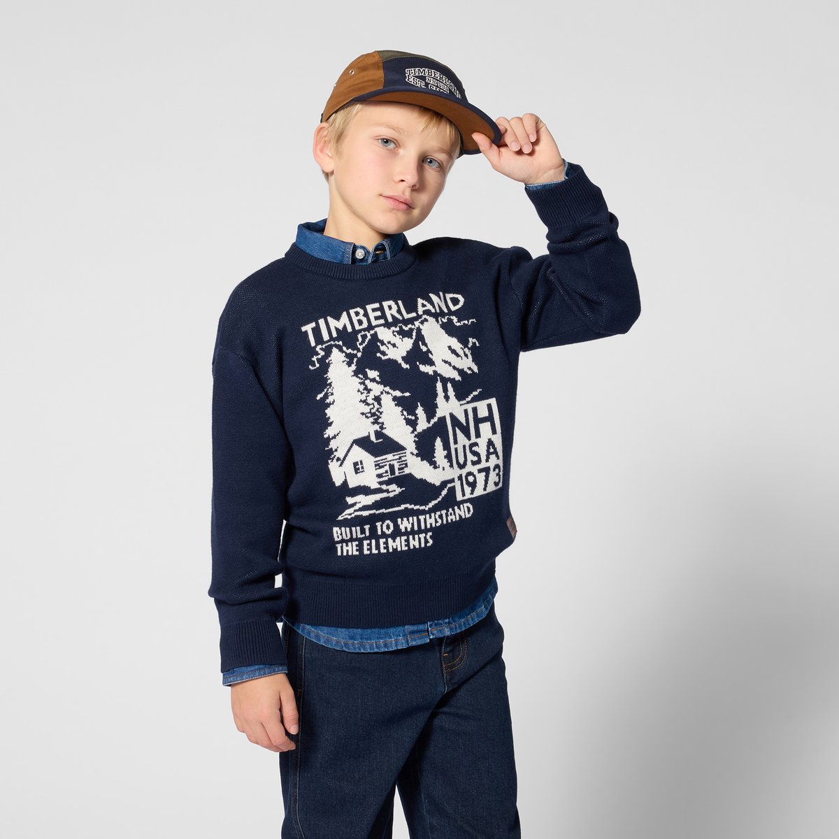 Chemise manches longues dble stone+brossage, TIMBERLAND