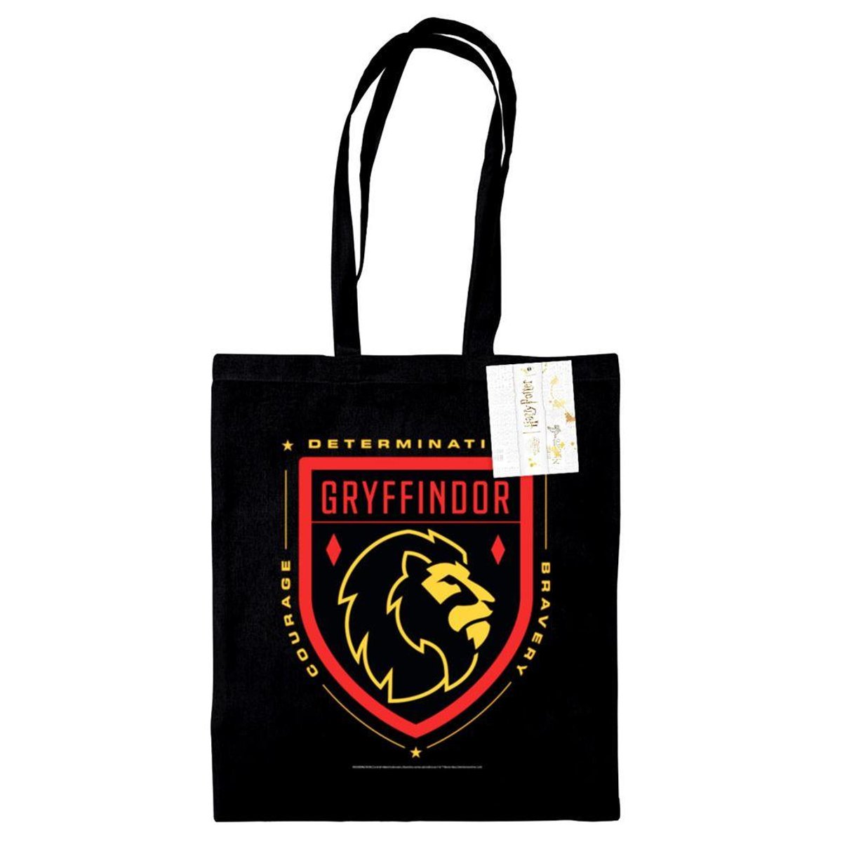 Tote bag motif/style Gryffondor FAN FLYER noir / jaune / rouge, HARRY POTTER