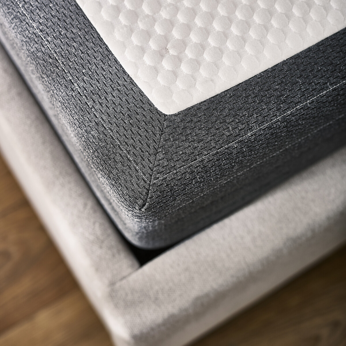 Harmony 1500 Memory Foam Pocket Sprung Mattress grey, SYNCSLEEP
