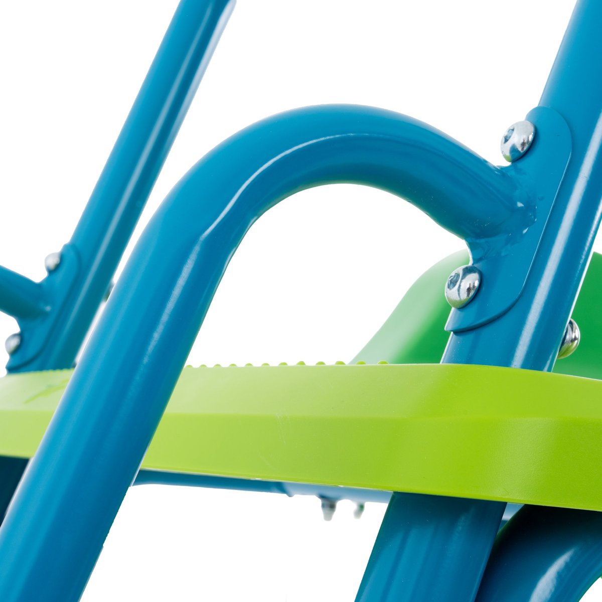 Toboggan 5 marches vert - bleu, TP TOYS