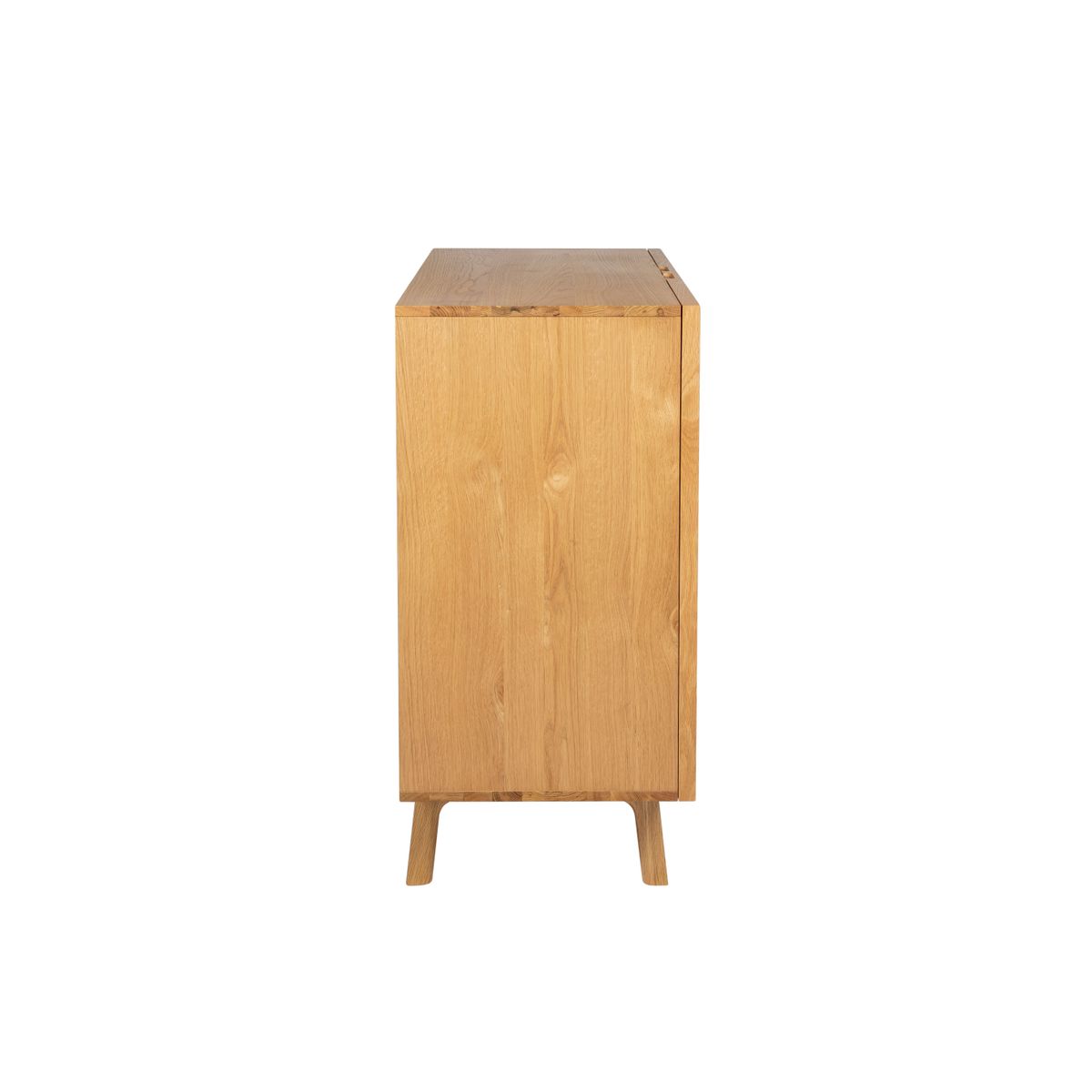 Meuble haut 2 portes chêne naturel, ZAGO