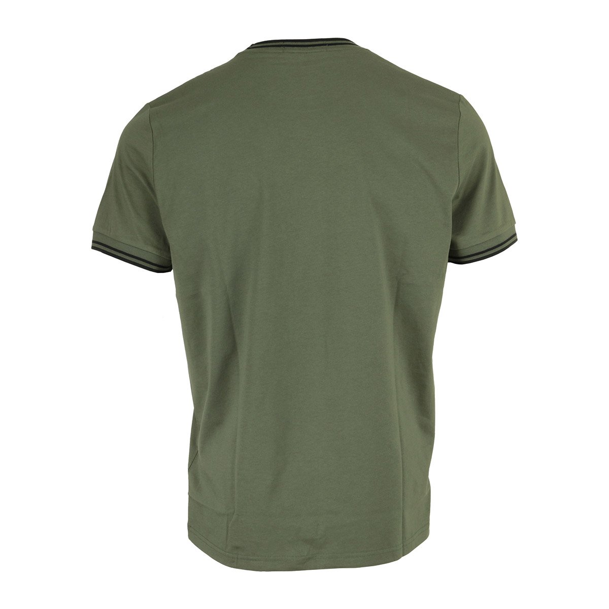T-shirt TWIN TIPPED green, FRED PERRY