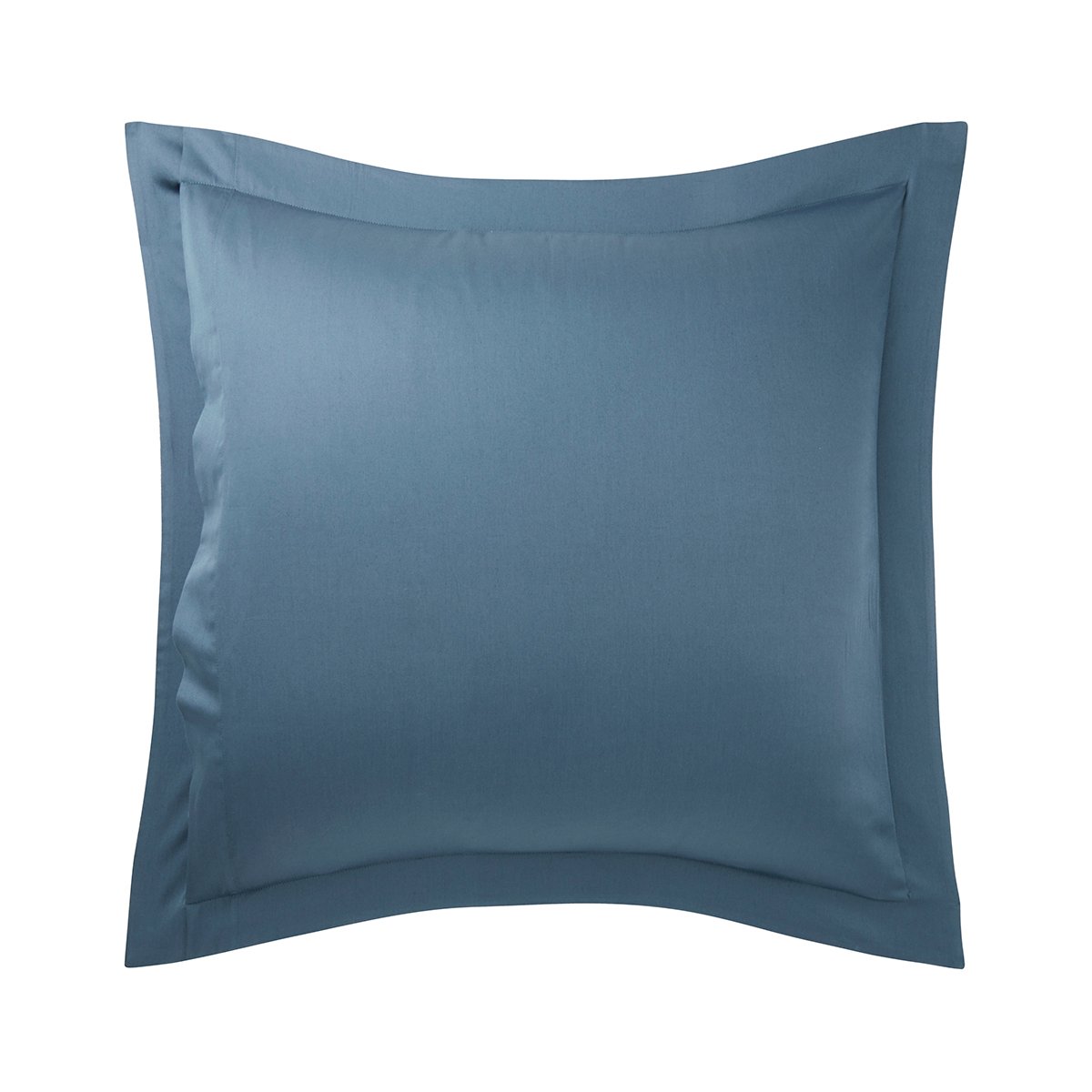 Taie à volant en coton, SADDLEBROOK teal, RALPH LAUREN HOME