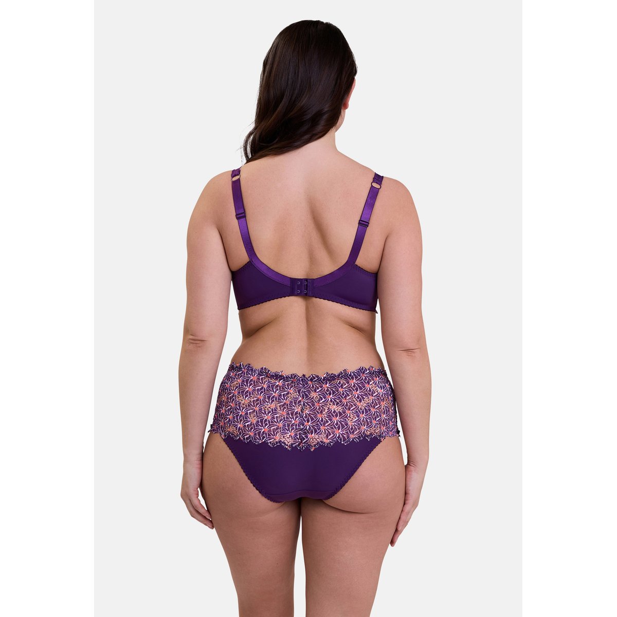 Culotte Arum Mosaic imprimé graphic mûre, SANS COMPLEXE