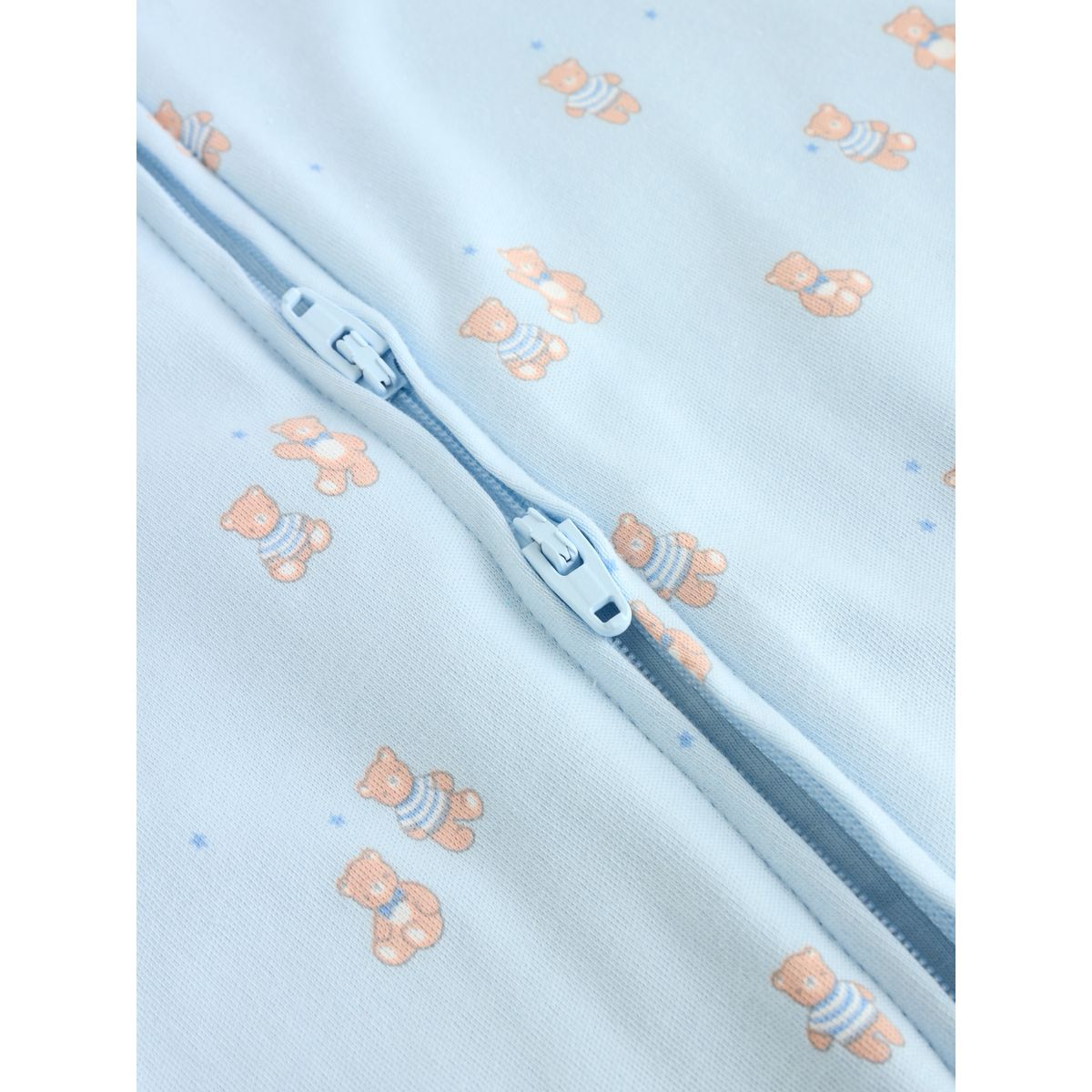 Barboteuse zippée double sens, lot de 3 bleu, NEXT