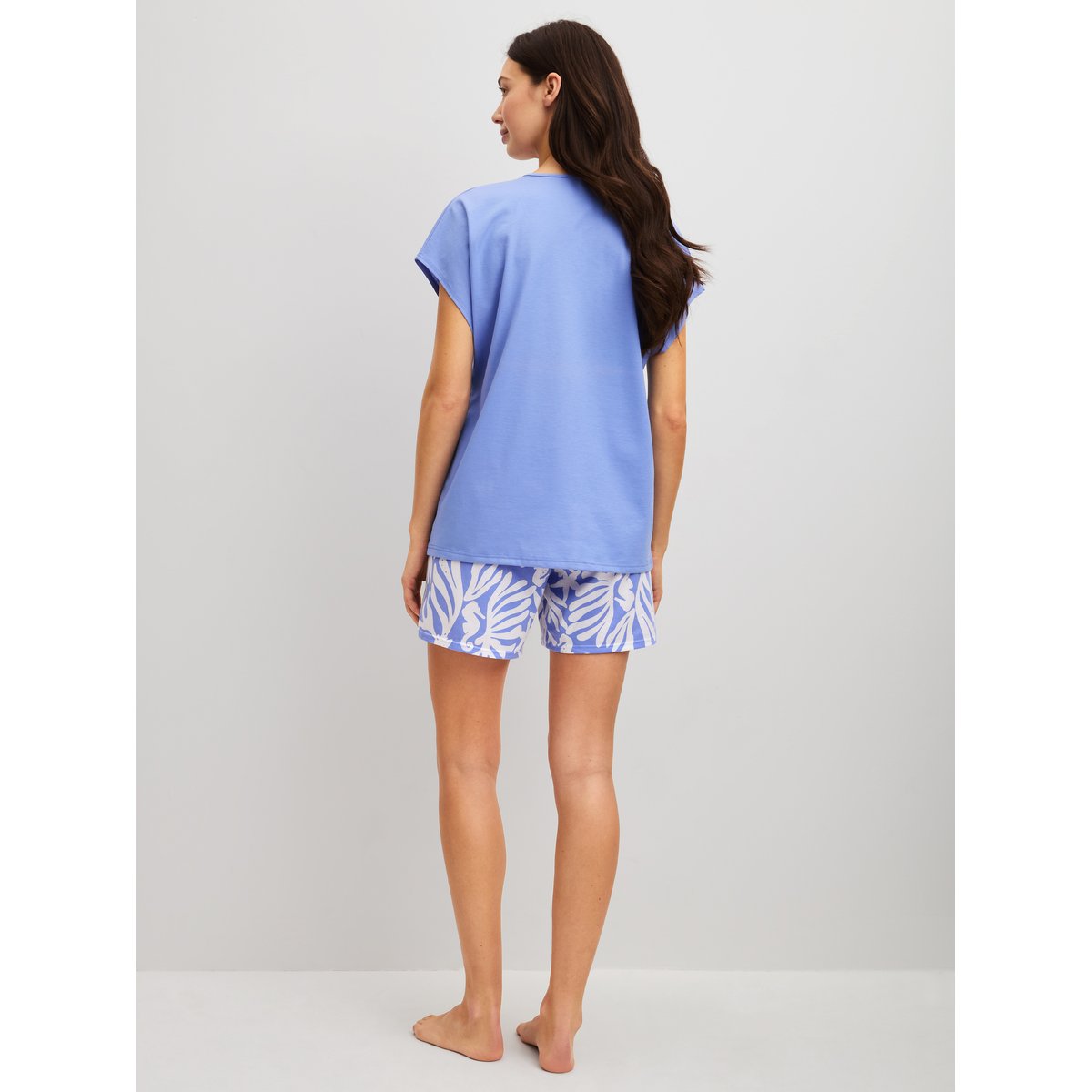 Pyjama court manches courtes Coton COTTON SPECIAL persian jewel, CALIDA