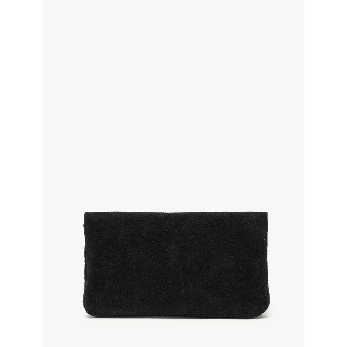Porte-monnaie Velvet cuir nero, MILANO