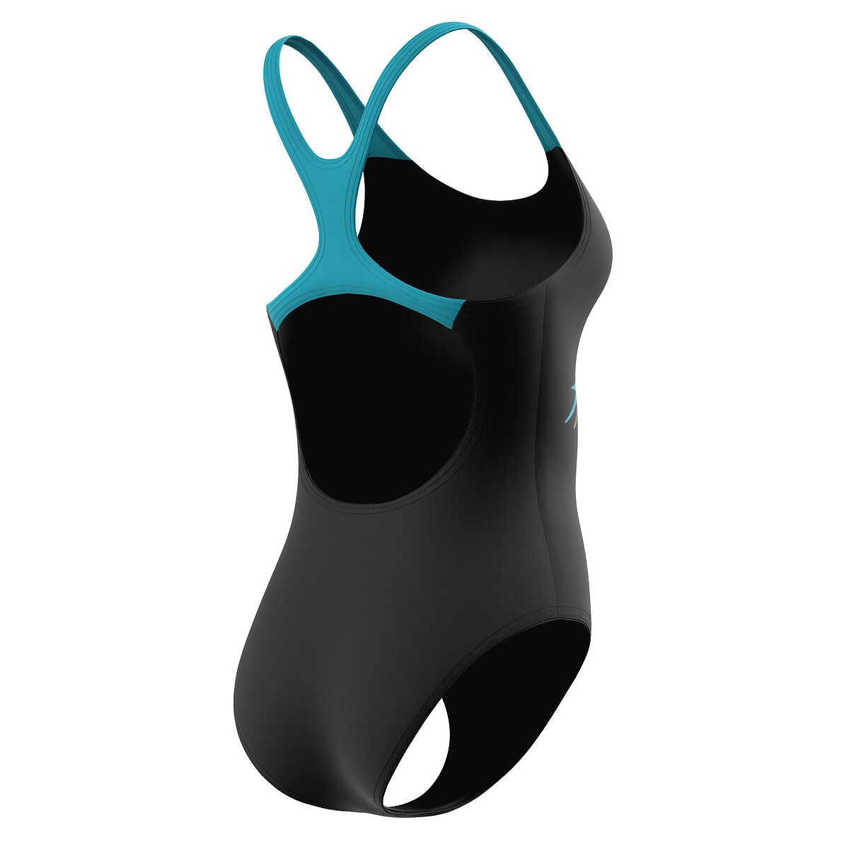 Costume da bagno intero MEDALIST nero/verde, SPEEDO