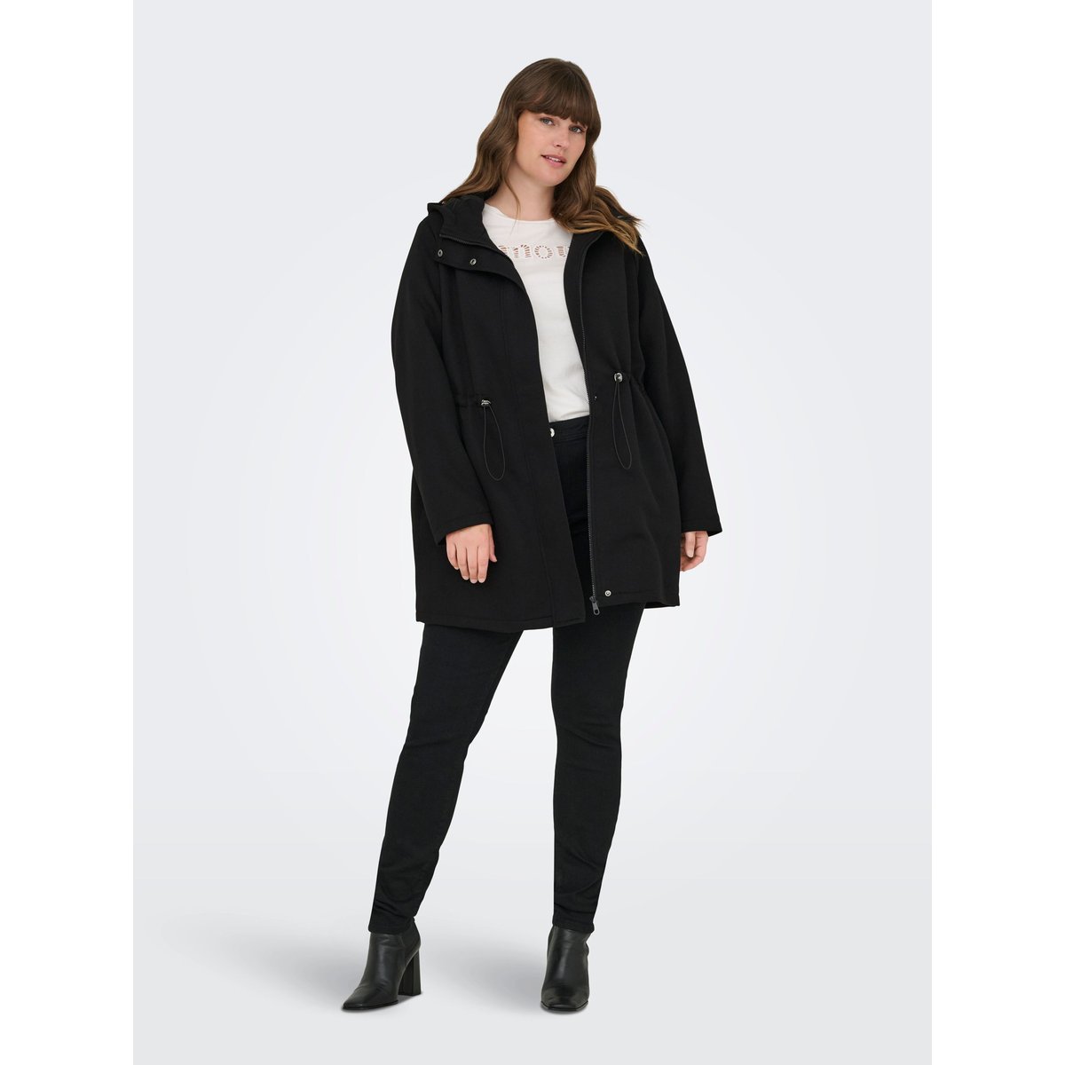 Manteau noire - black, ONLY CARMAKOMA