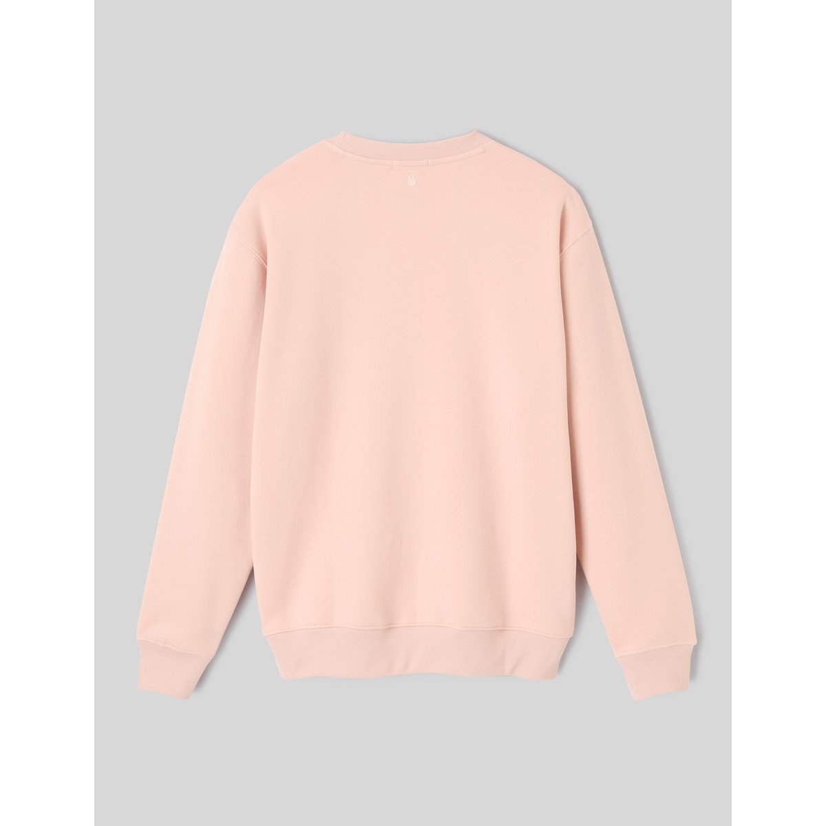 Sweat col rond rose pâle, BZB