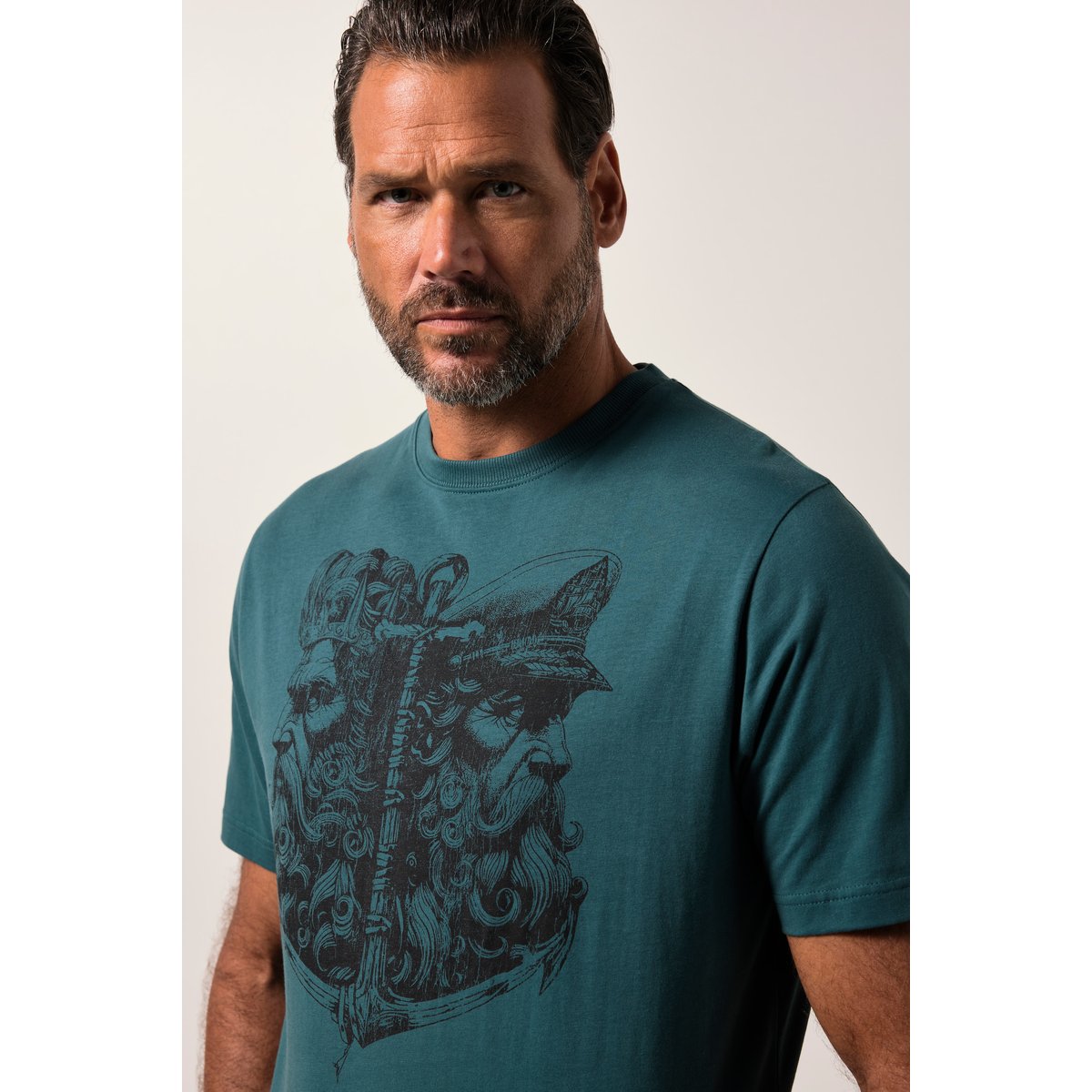 T-shirt à manches courtes bleu profond, JP1880