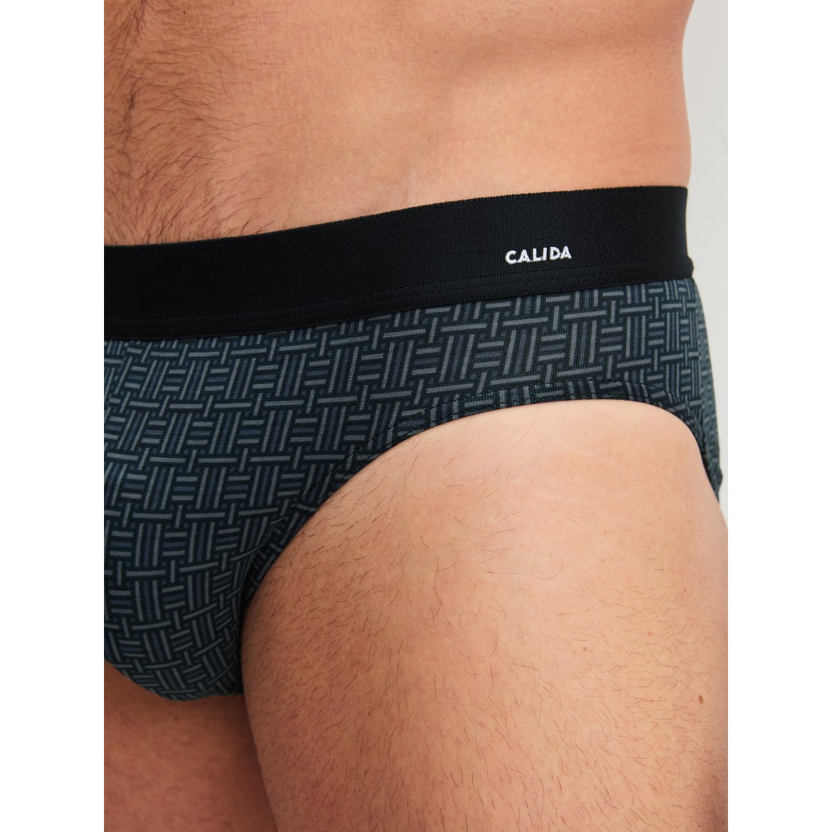 Culotte Coton COTTON CODE DESIGN noir, CALIDA