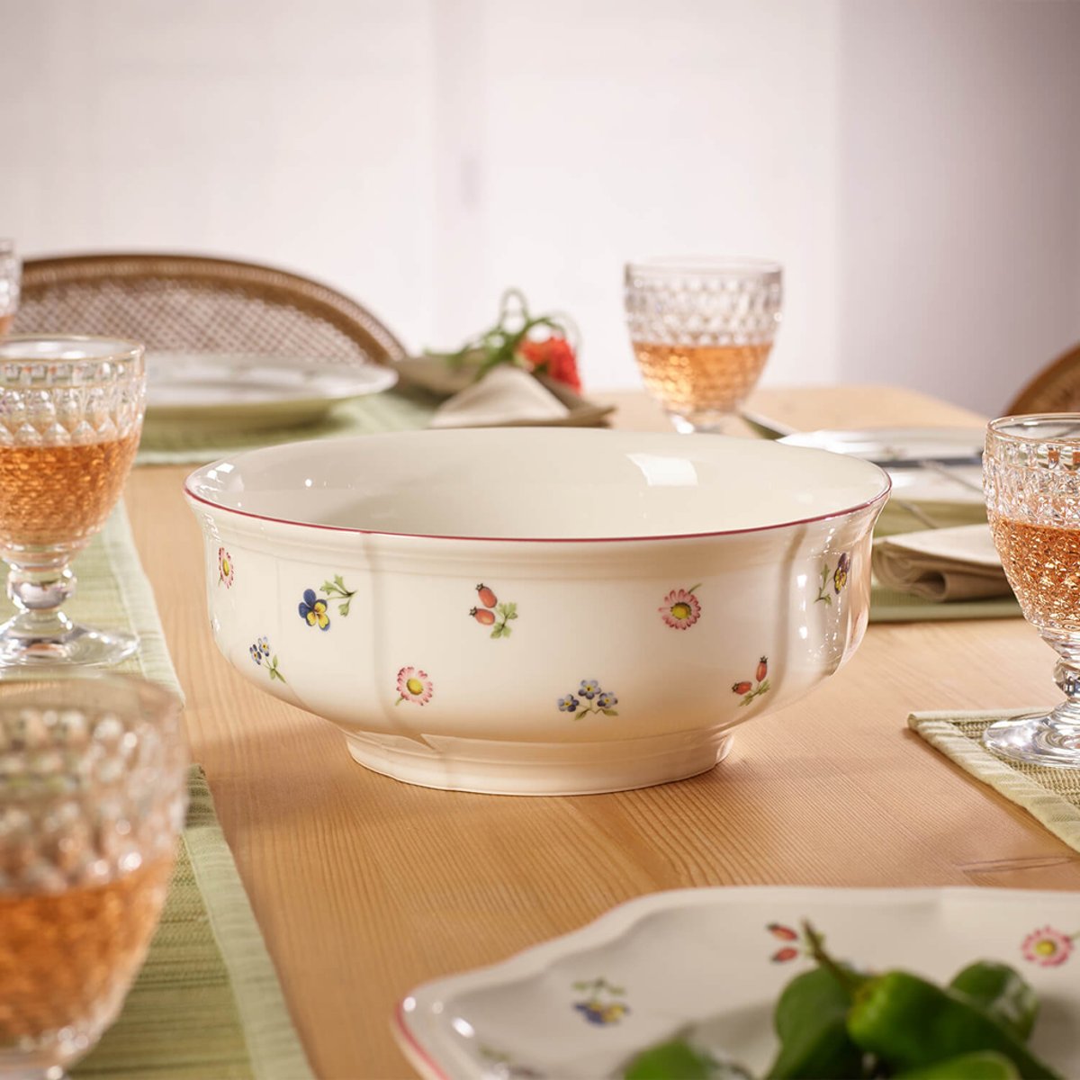 Saladier PETITE FLEUR blanc, VILLEROY & BOCH