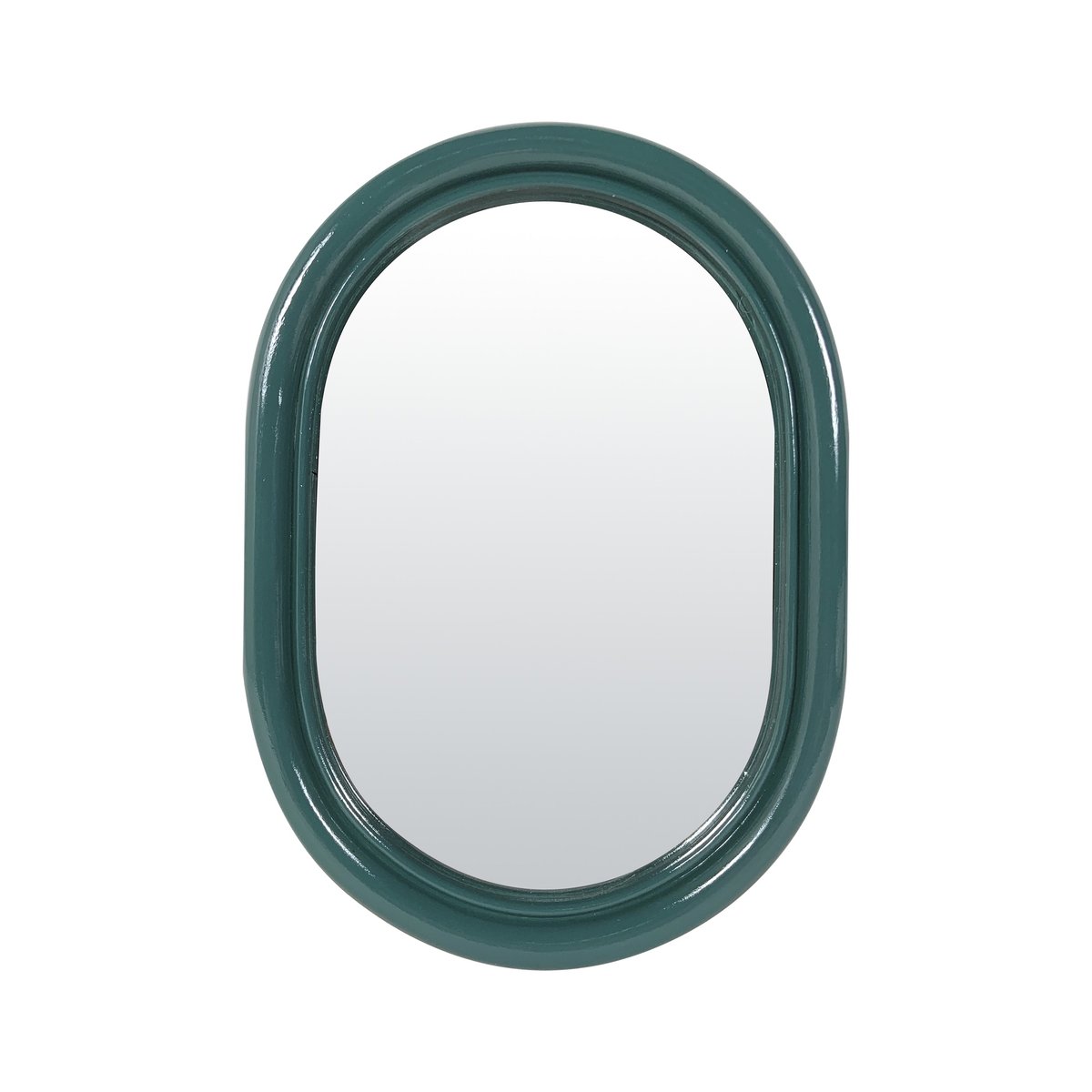 Miroir color oblong 15,8x22cm bleu, EMDE