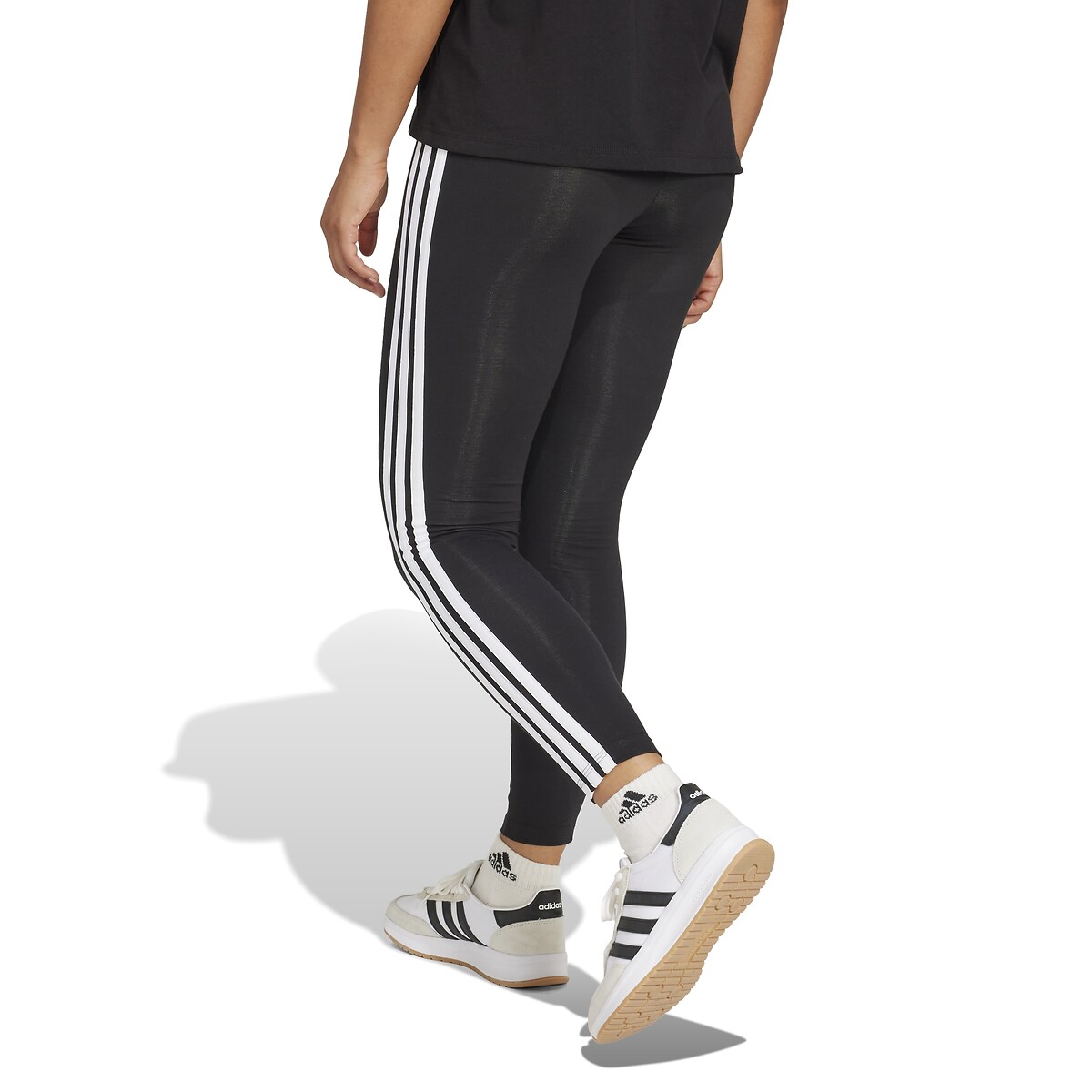 Legging Essentials 3-Stripes zwart, ADIDAS SPORTSWEAR