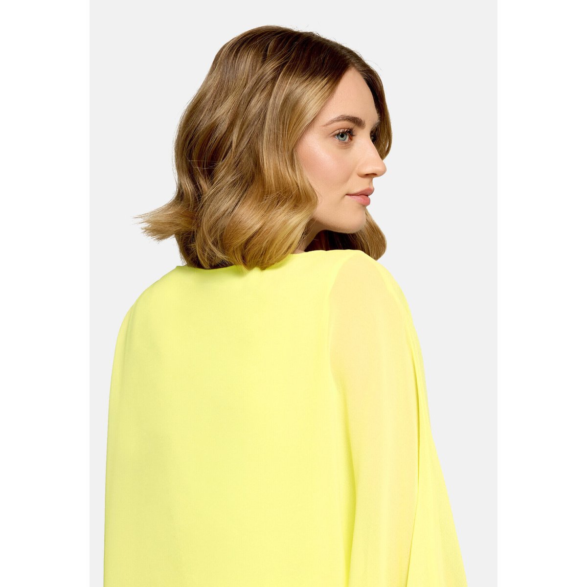 Chemisier en chiffon unicolore limelight, BETTY BARCLAY