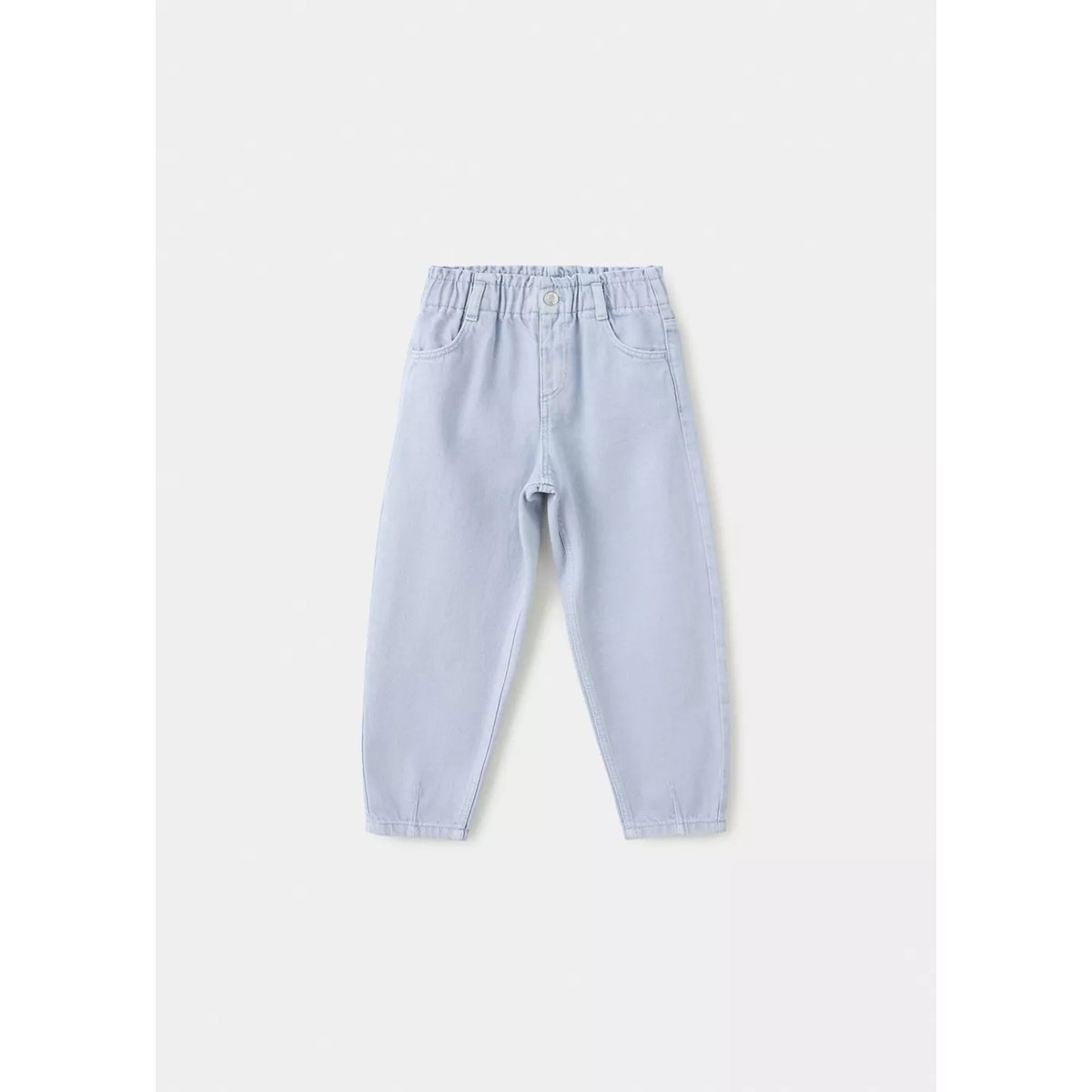 Jean barrel-fit bleu ciel, MANGO BABY