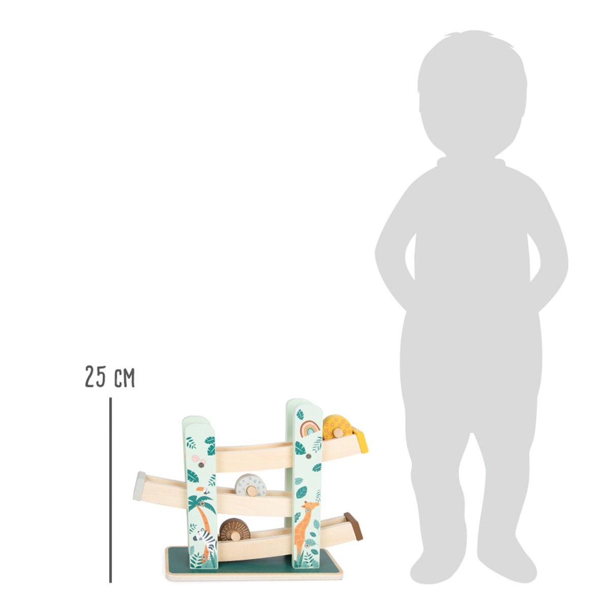 Circuit de course Safari beige, SMALL FOOT COMPANY