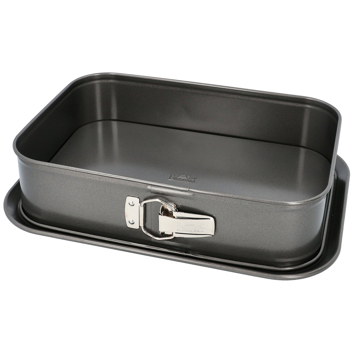 Moule à fond amovible en acier carbone, EASY Baking gris fonce, BIRKMANN