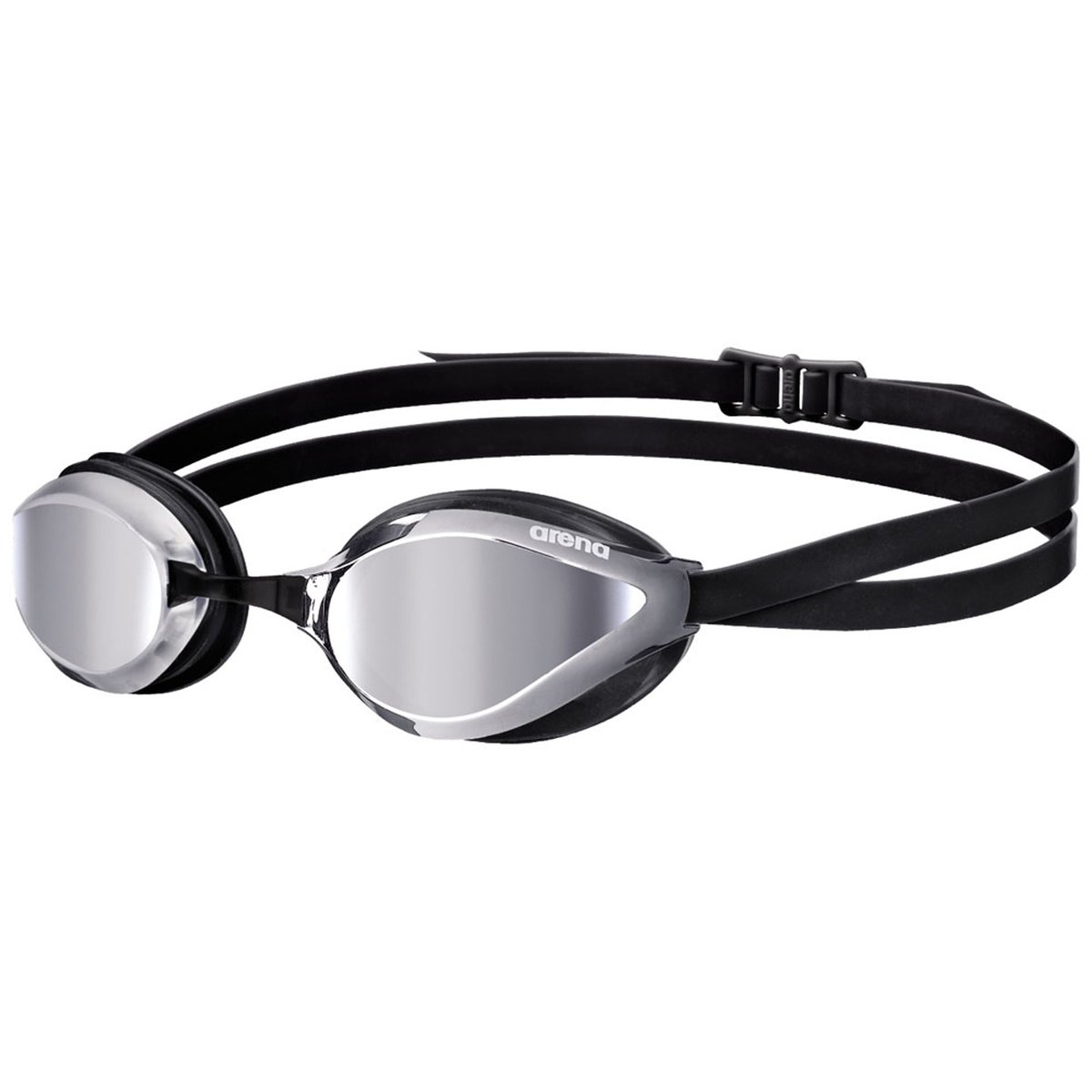 Lunettes de compétition unisexes Python Mirror argent - noir, ARENA