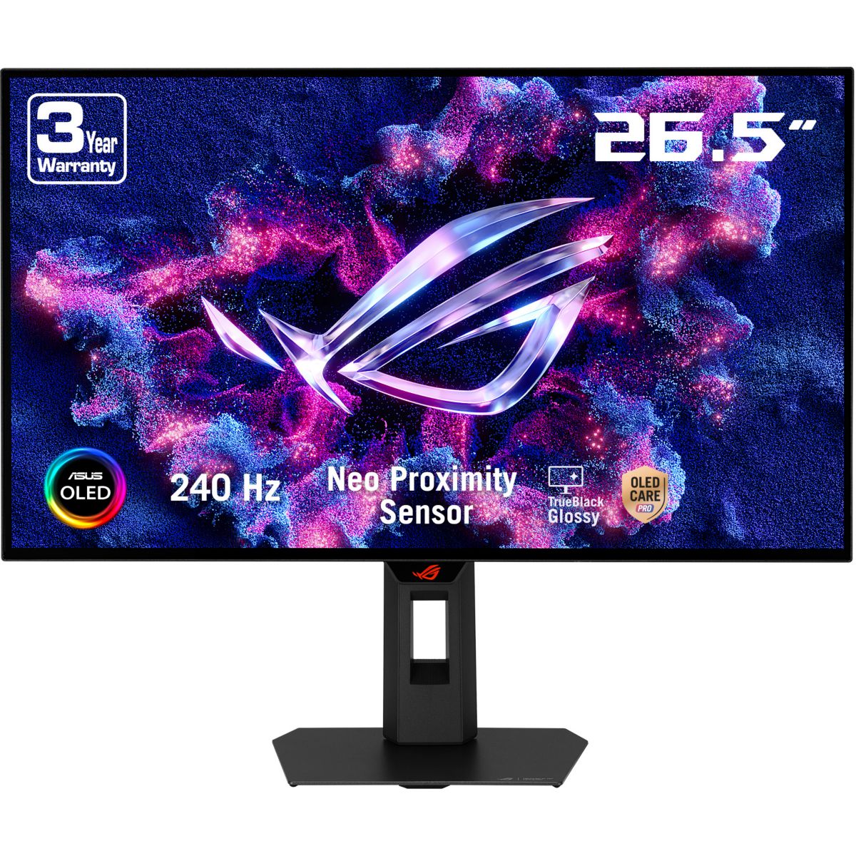 Ecran PC Gamer XG27AQDMGR 27" QHD 240Hz OLED HDR True Black 400 HDMI 2.1 couleur unique, ASUS