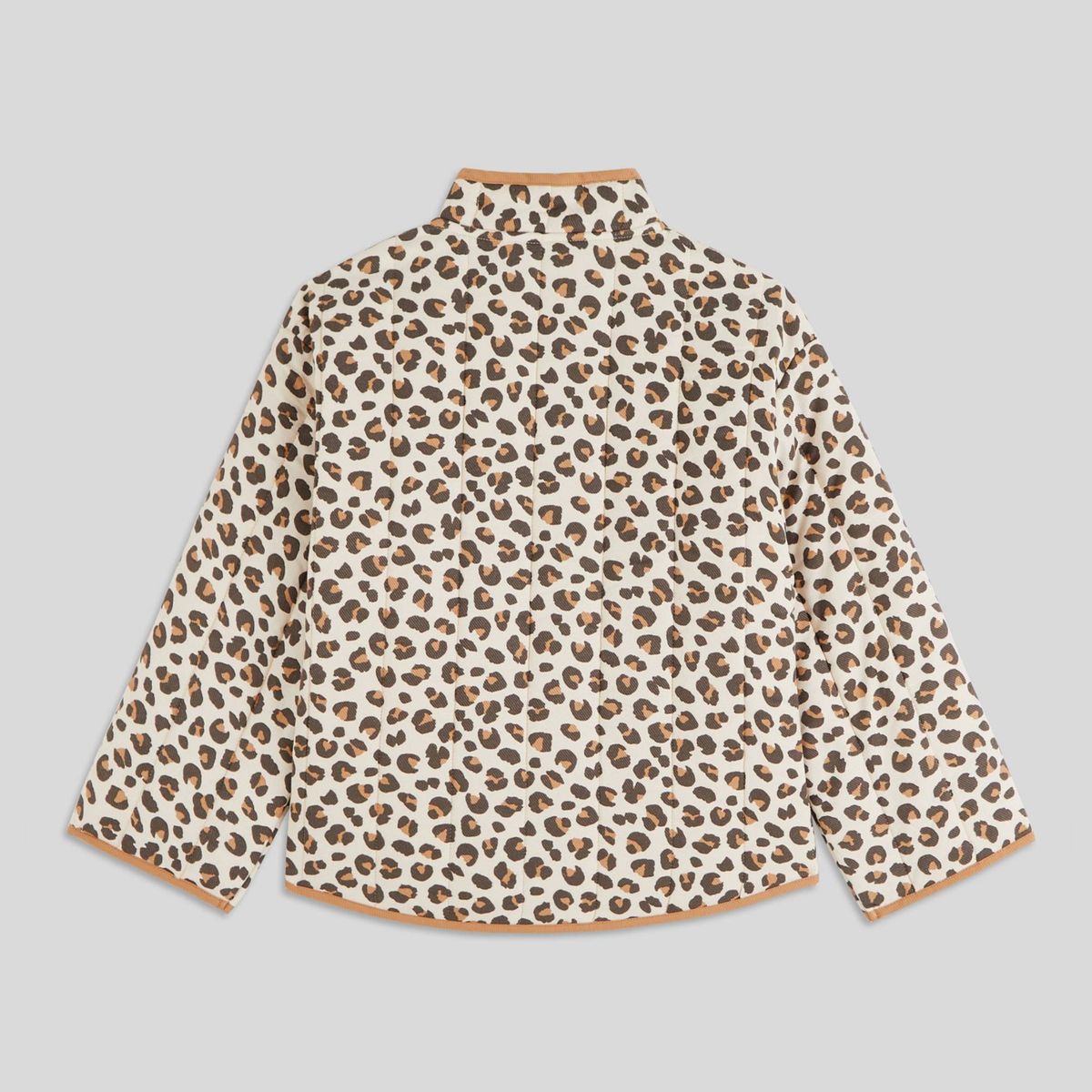 Veste imprimée matelassée amaretti, MONOPRIX